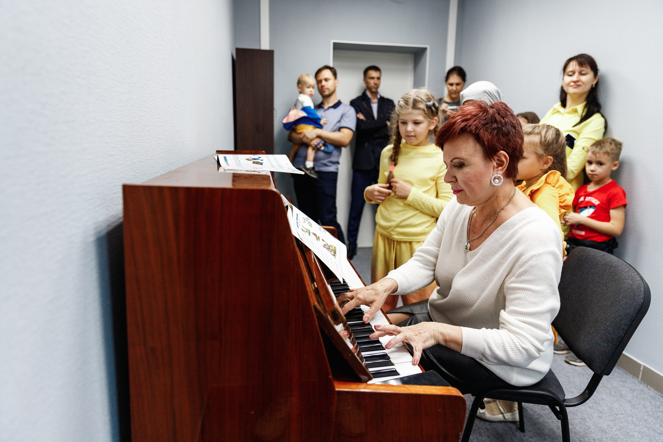 Открытый урок в музыкальной школе «Синий Соловей». Фотограф Захваткин Роман