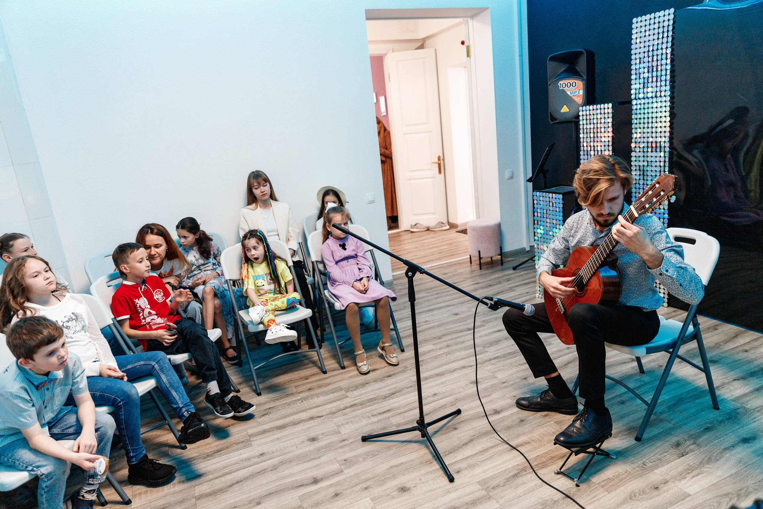 Открытый урок в музыкальной школе «Синий Соловей». Фотограф Захваткин Роман