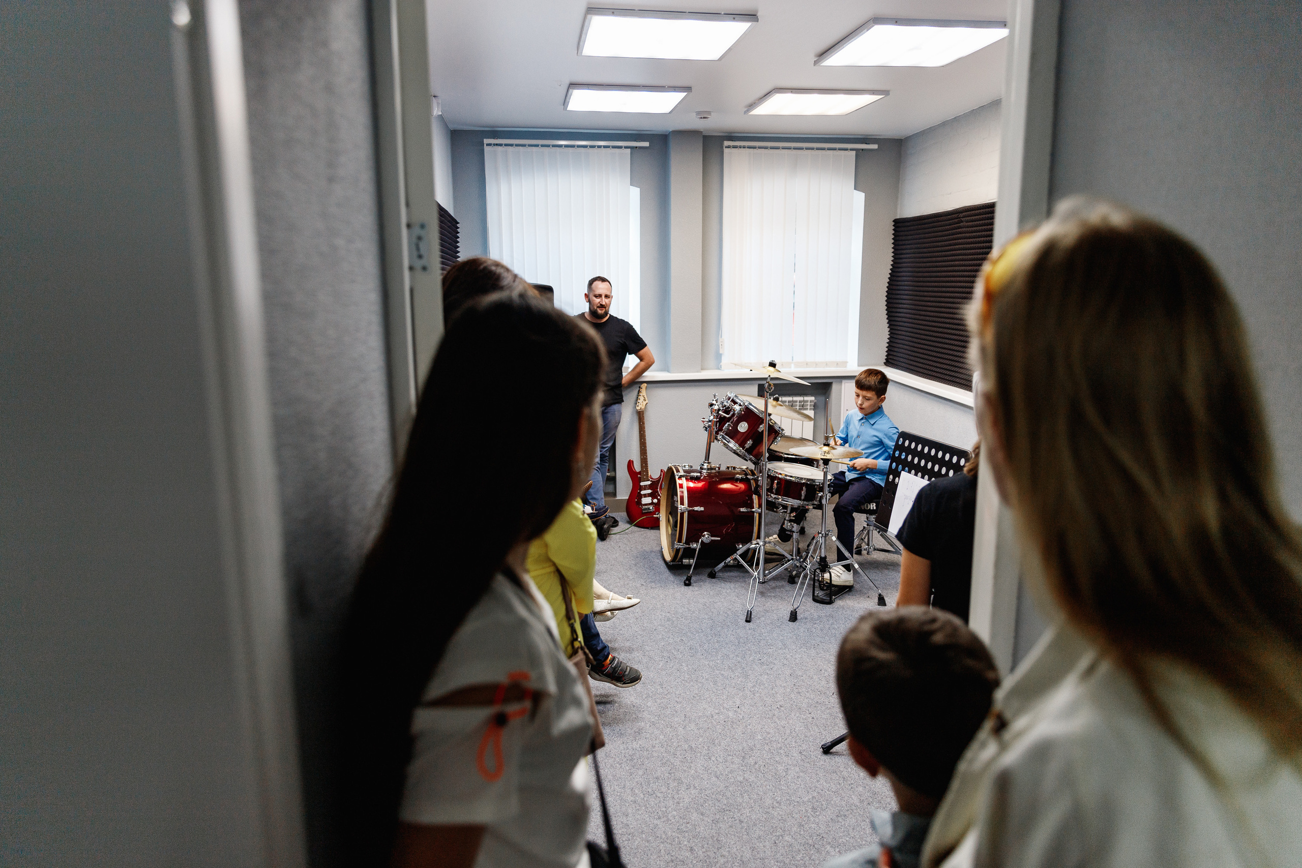 Открытый урок в музыкальной школе «Синий Соловей». Фотограф Захваткин Роман