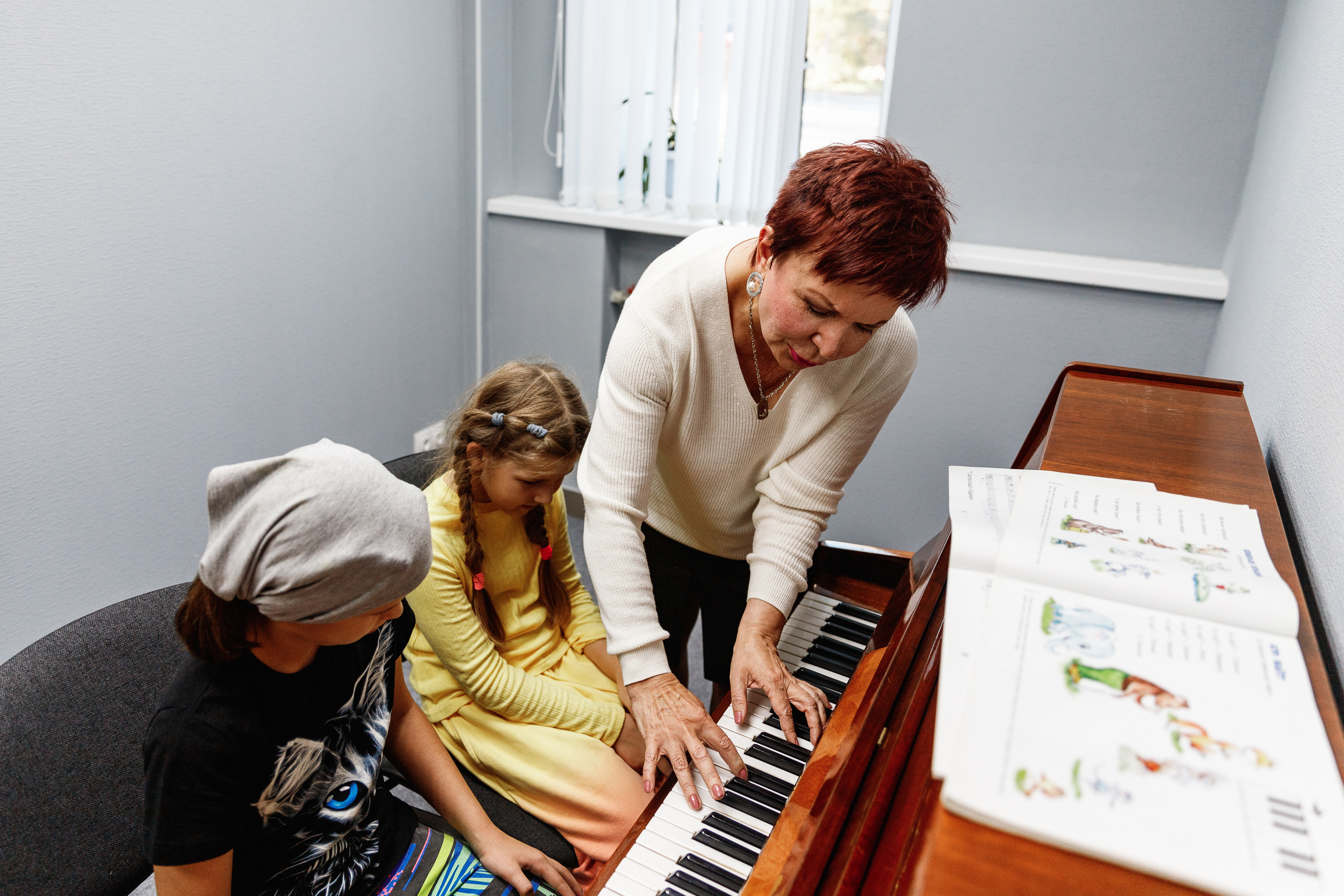 Открытый урок в музыкальной школе «Синий Соловей». Фотограф Захваткин Роман