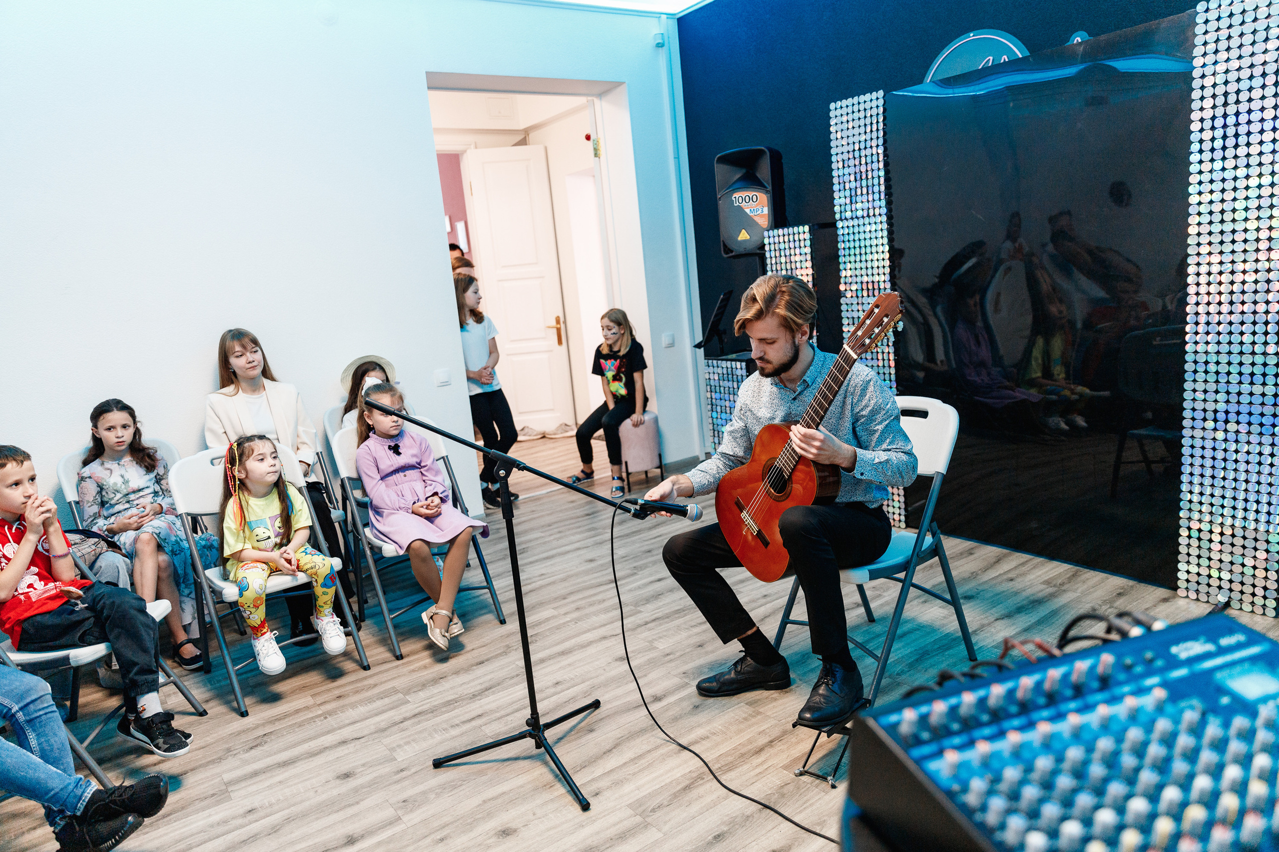 Открытый урок в музыкальной школе «Синий Соловей». Фотограф Захваткин Роман