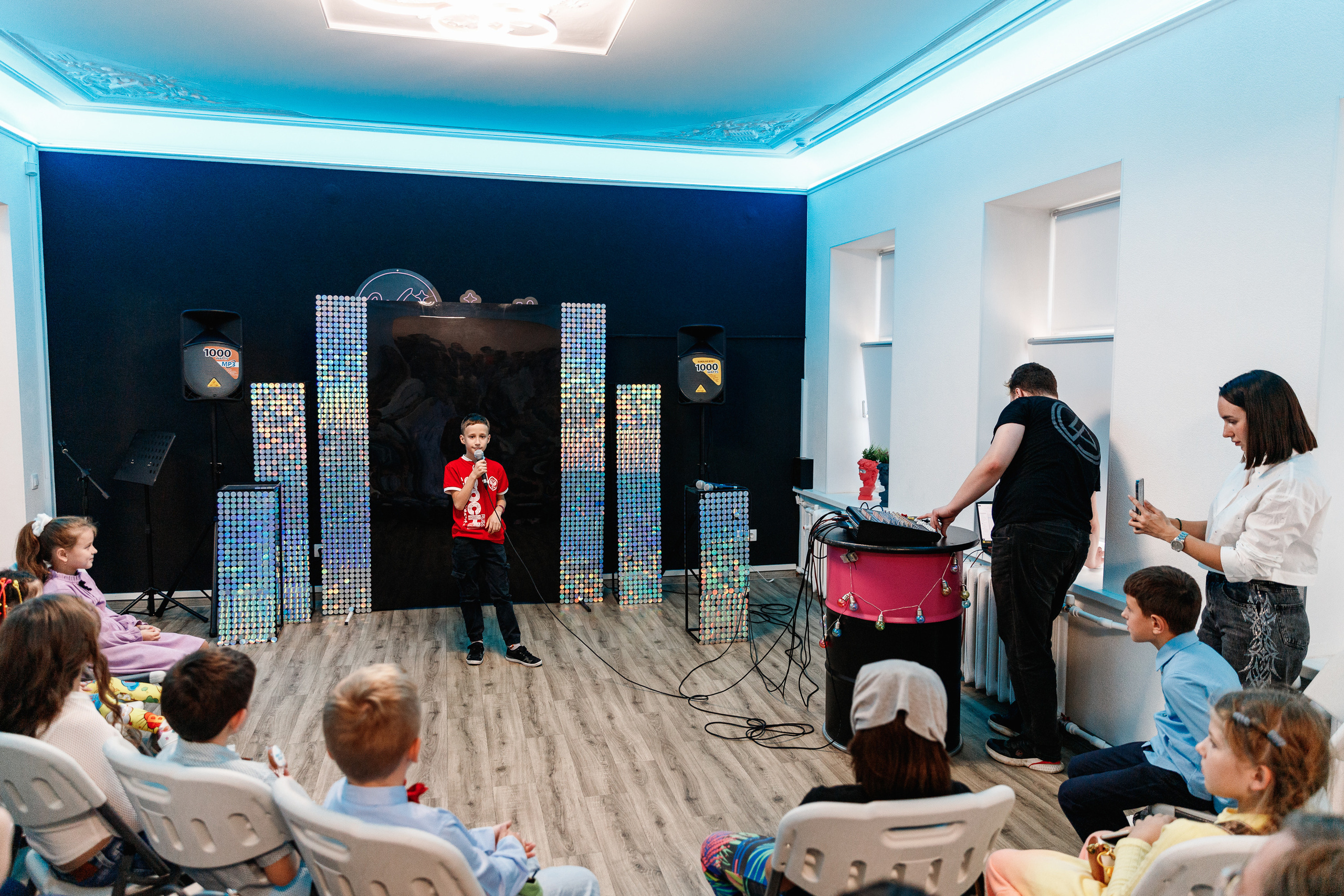 Открытый урок в музыкальной школе «Синий Соловей». Фотограф Захваткин Роман