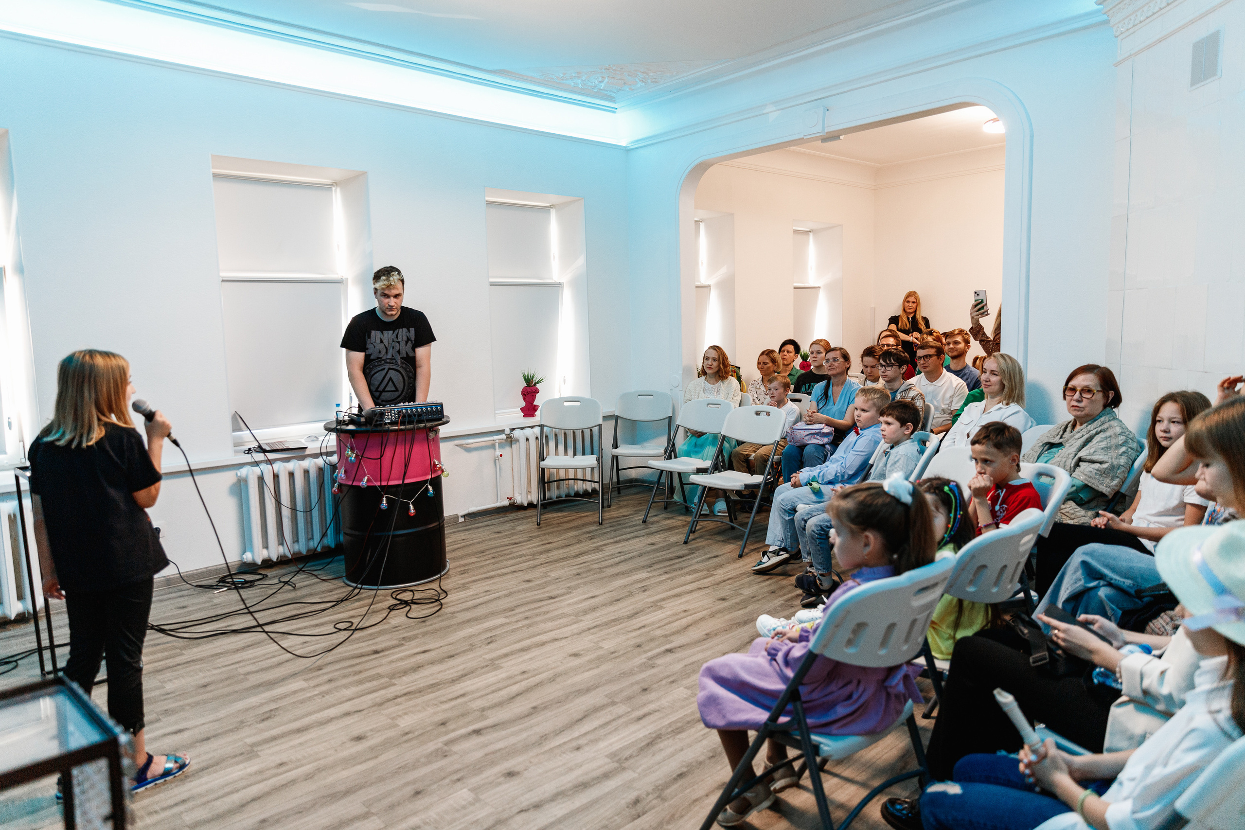Открытый урок в музыкальной школе «Синий Соловей». Фотограф Захваткин Роман