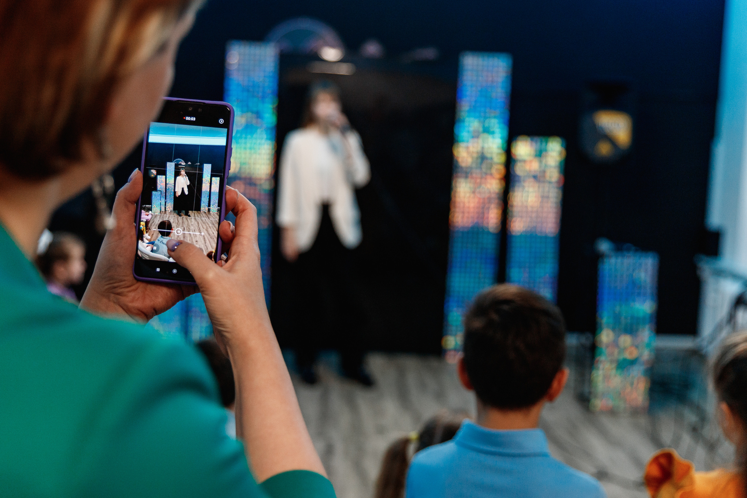 Открытый урок в музыкальной школе «Синий Соловей». Фотограф Захваткин Роман