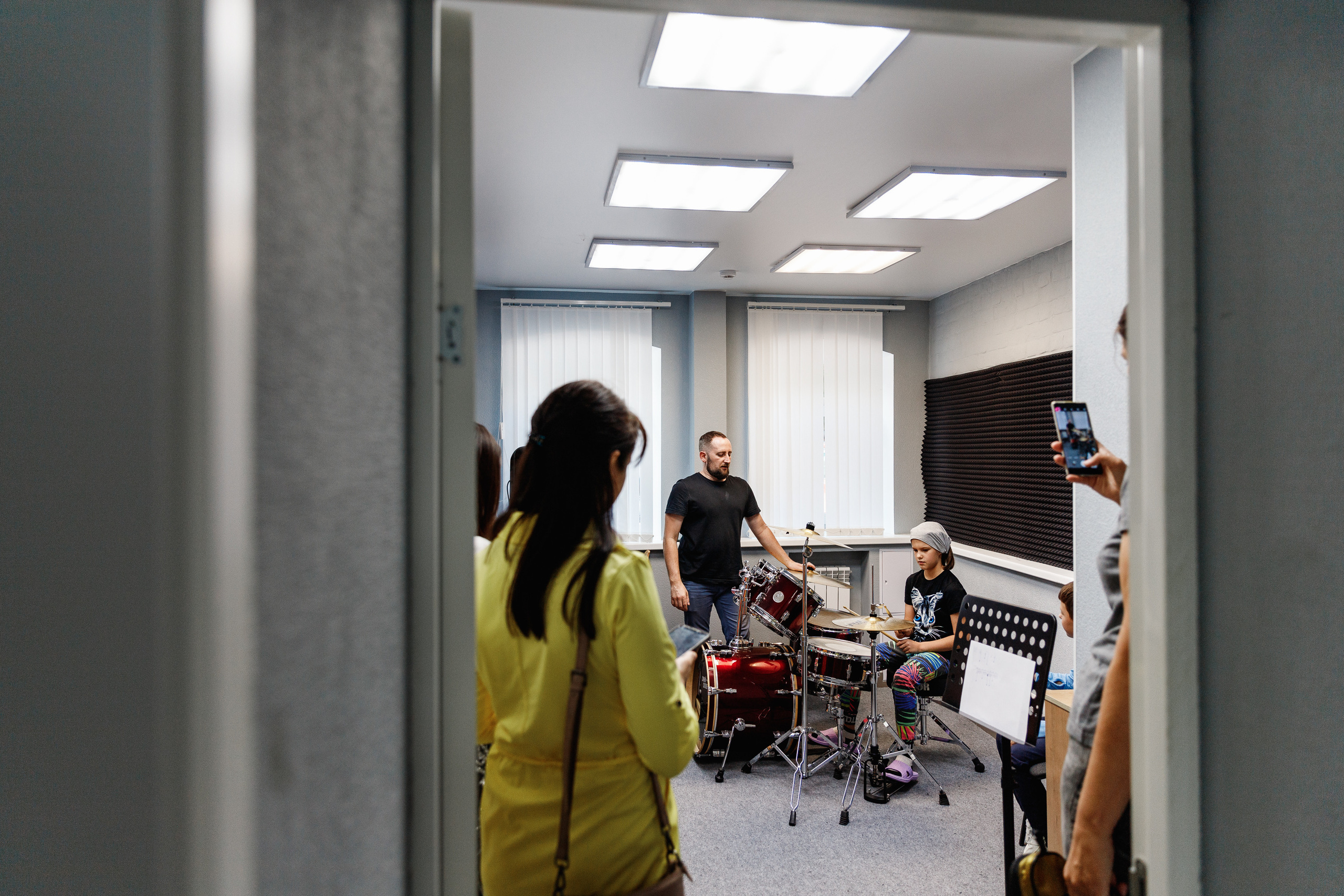 Открытый урок в музыкальной школе «Синий Соловей». Фотограф Захваткин Роман