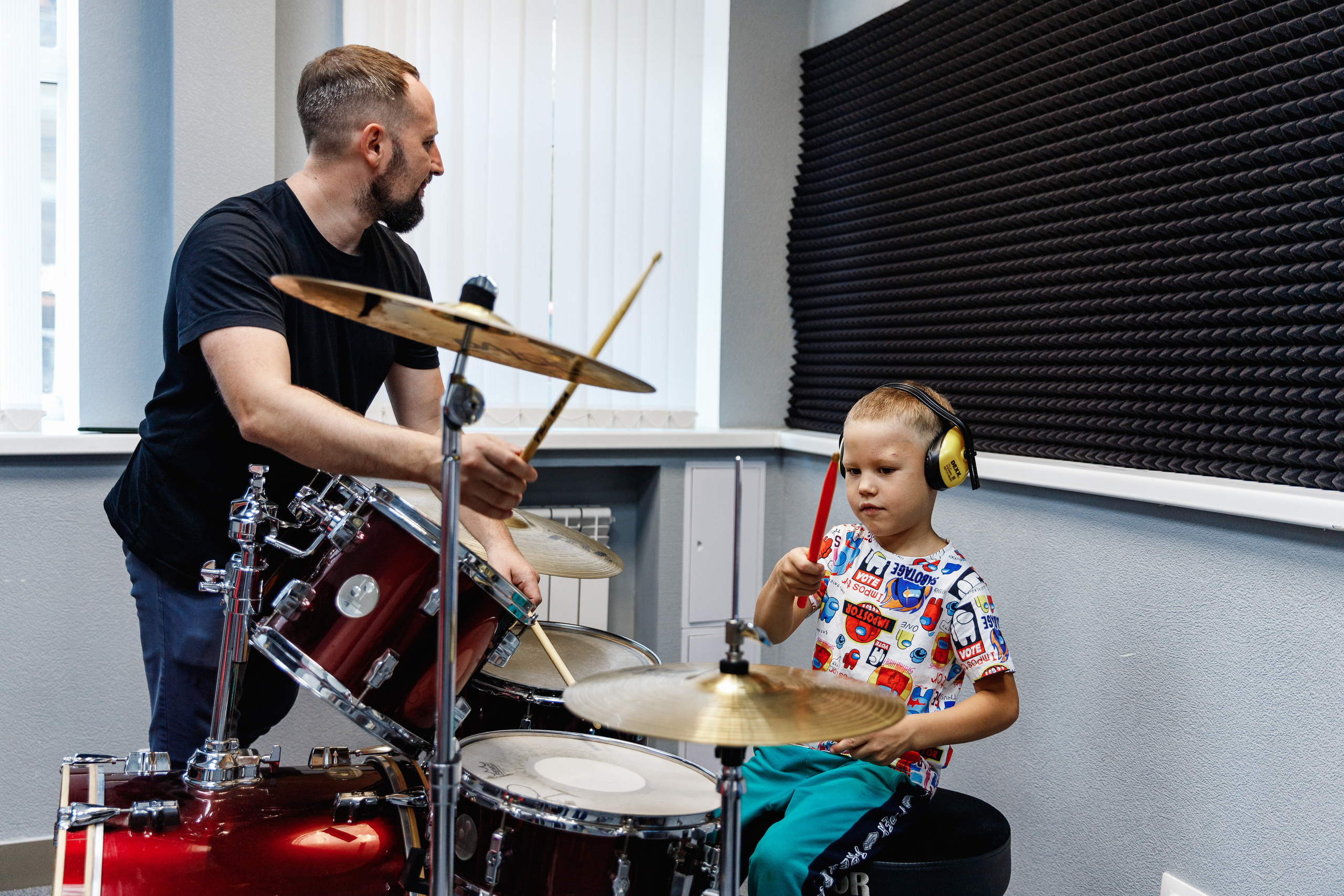 Открытый урок в музыкальной школе «Синий Соловей». Фотограф Захваткин Роман