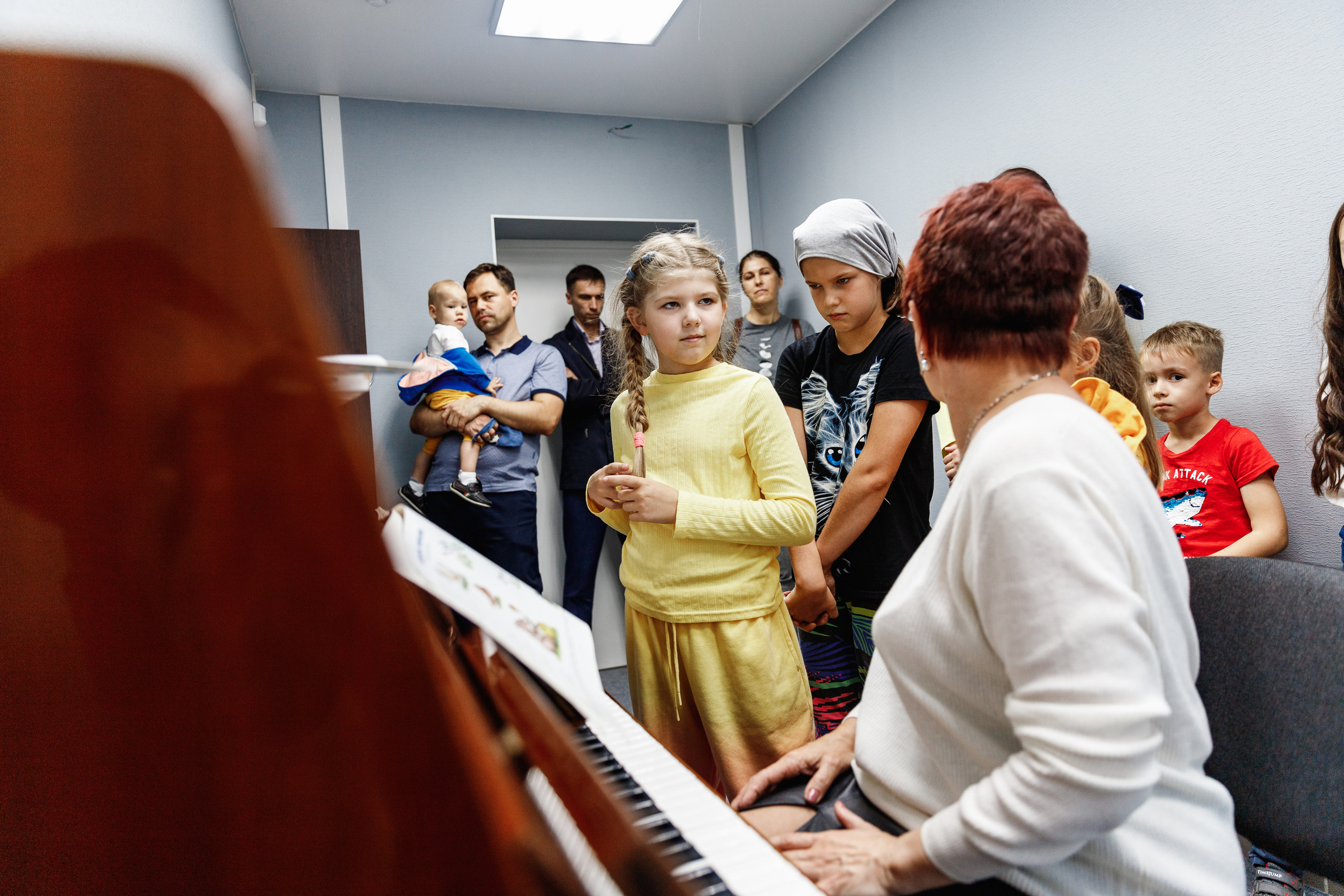 Открытый урок в музыкальной школе «Синий Соловей». Фотограф Захваткин Роман