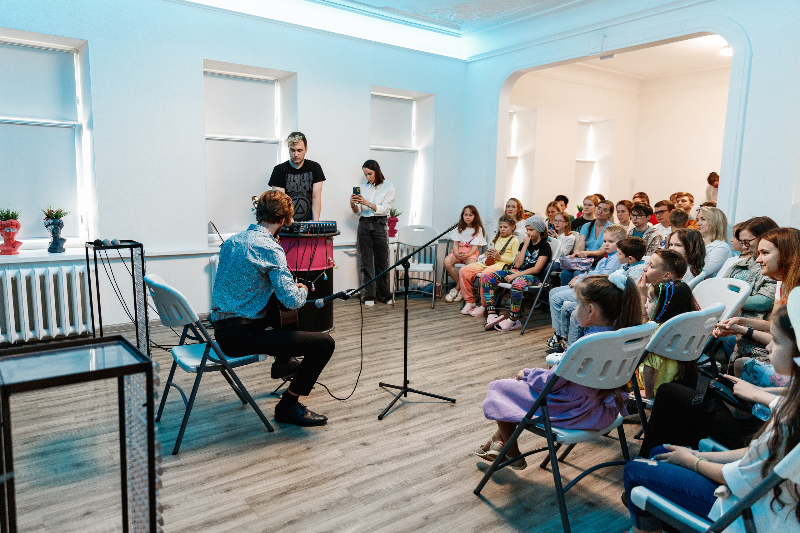 Открытый урок в музыкальной школе «Синий Соловей». Фотограф Захваткин Роман