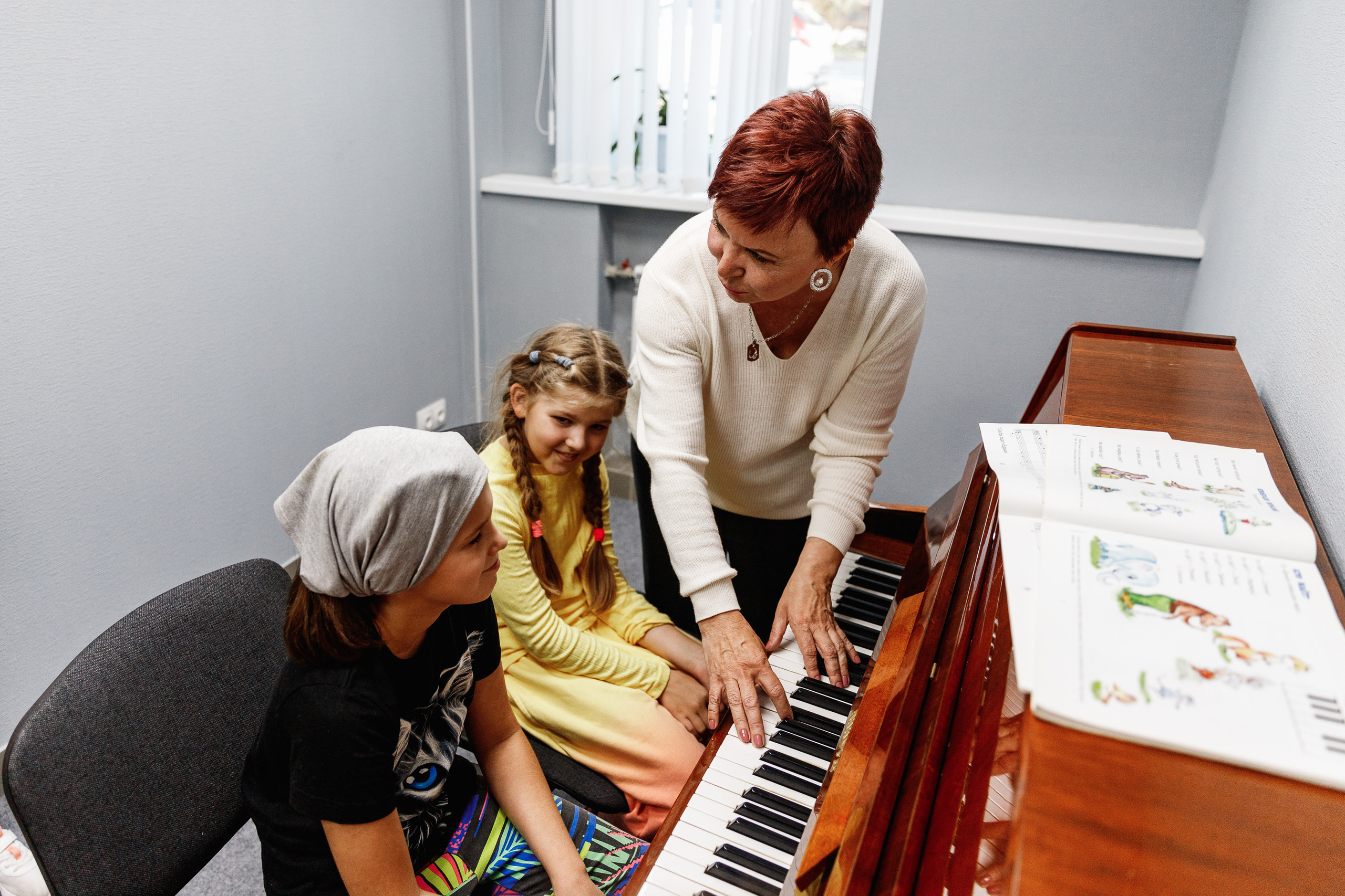 Открытый урок в музыкальной школе «Синий Соловей». Фотограф Захваткин Роман