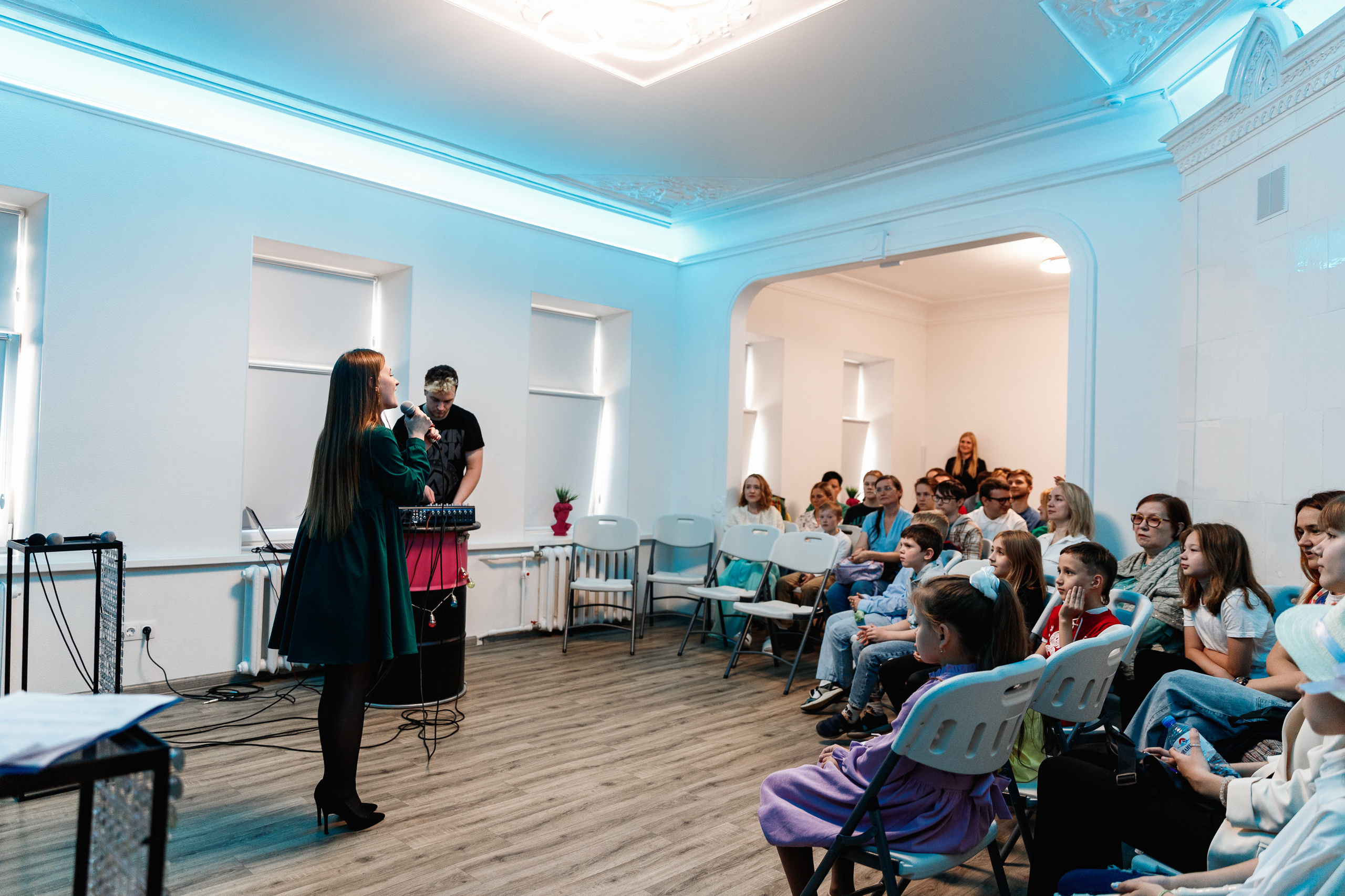 Открытый урок в музыкальной школе «Синий Соловей». Фотограф Захваткин Роман