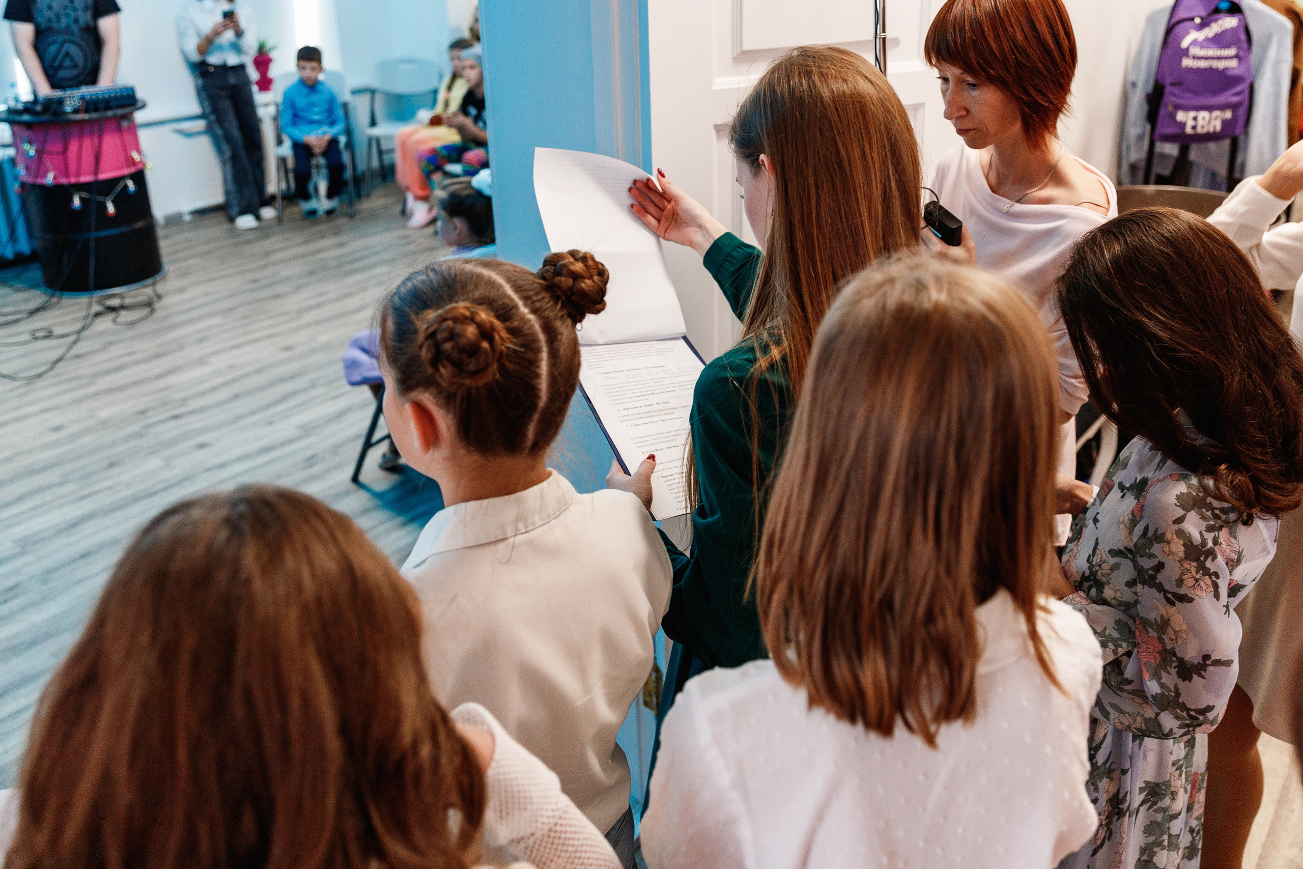 Открытый урок в музыкальной школе «Синий Соловей». Фотограф Захваткин Роман