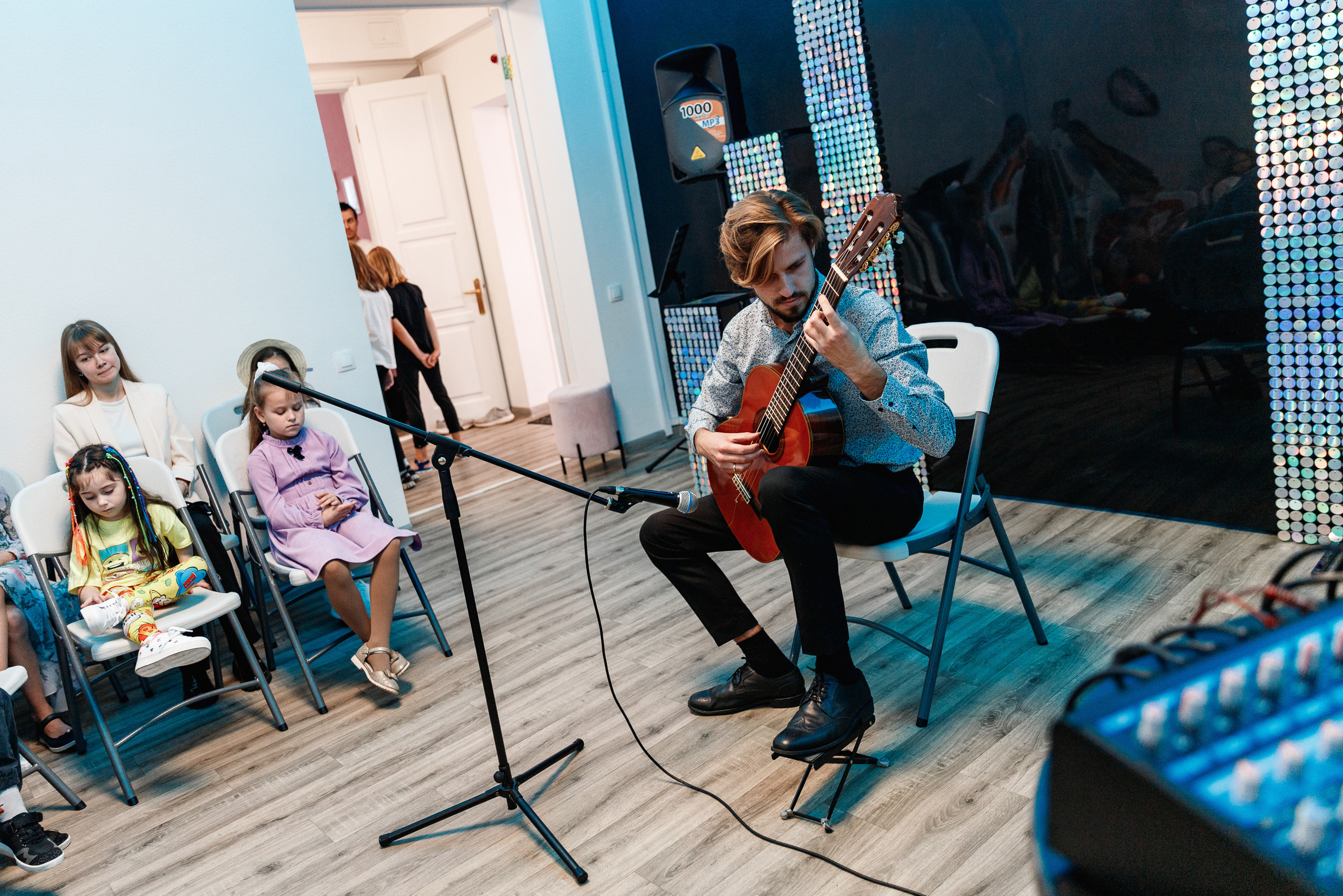 Открытый урок в музыкальной школе «Синий Соловей». Фотограф Захваткин Роман