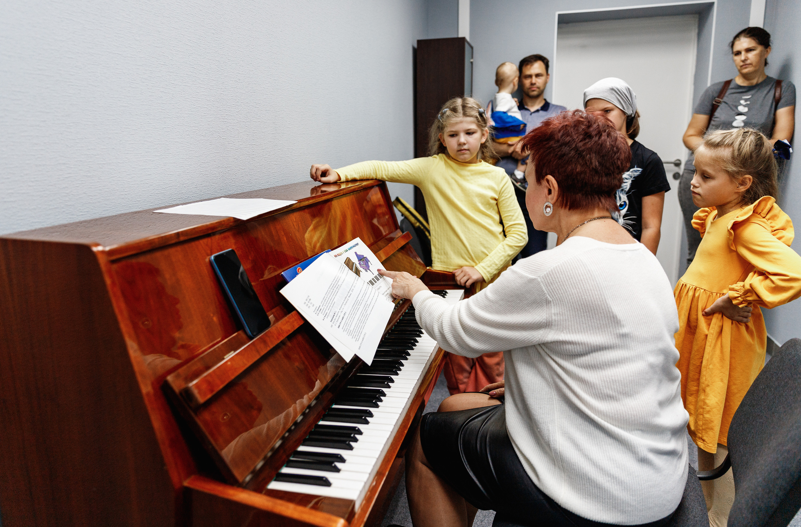 Открытый урок в музыкальной школе «Синий Соловей». Фотограф Захваткин Роман