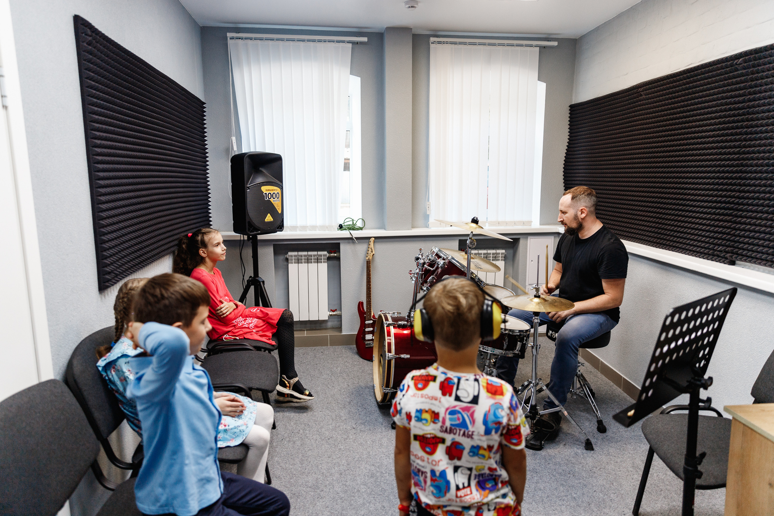 Открытый урок в музыкальной школе «Синий Соловей». Фотограф Захваткин Роман