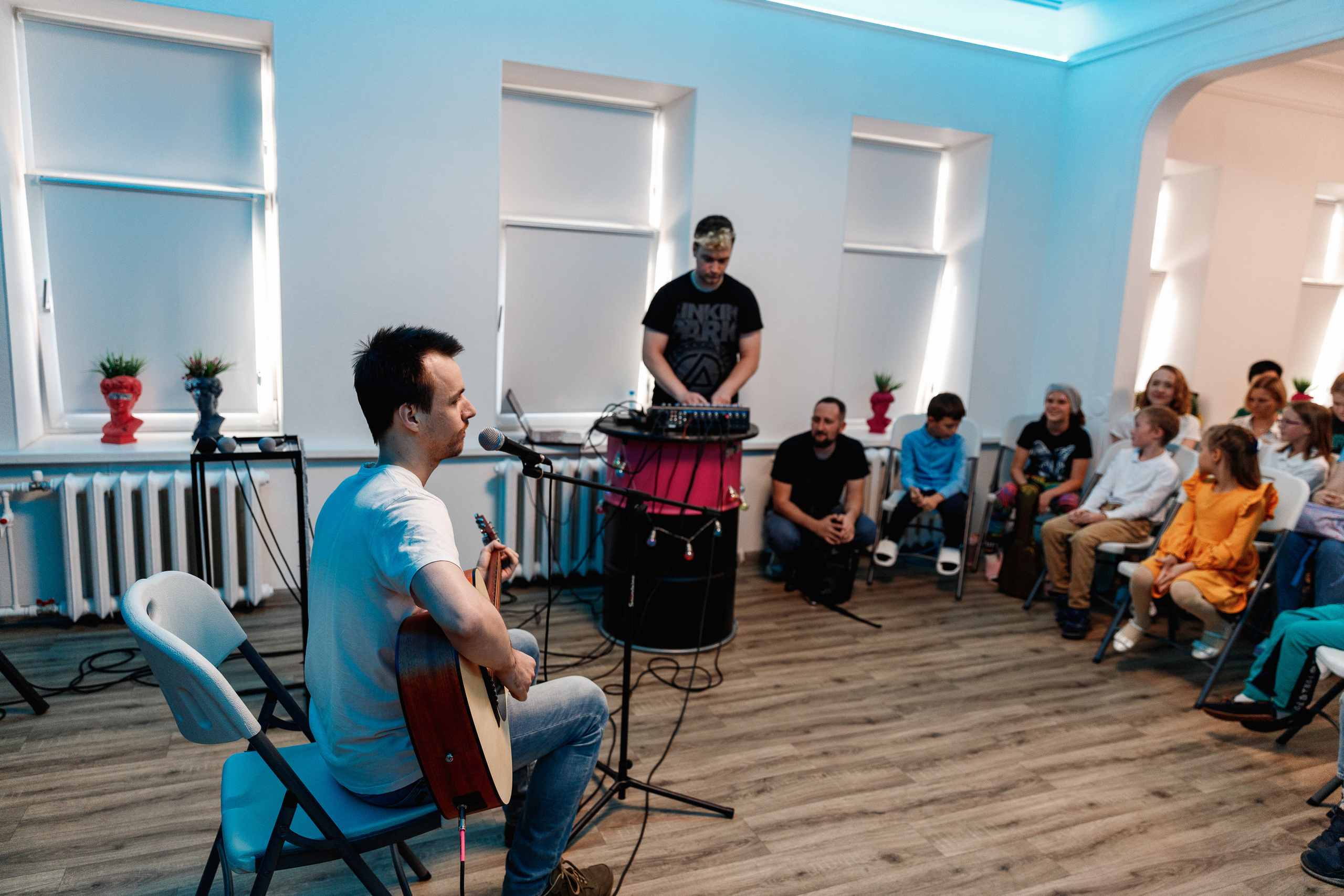 Открытый урок в музыкальной школе «Синий Соловей». Фотограф Захваткин Роман