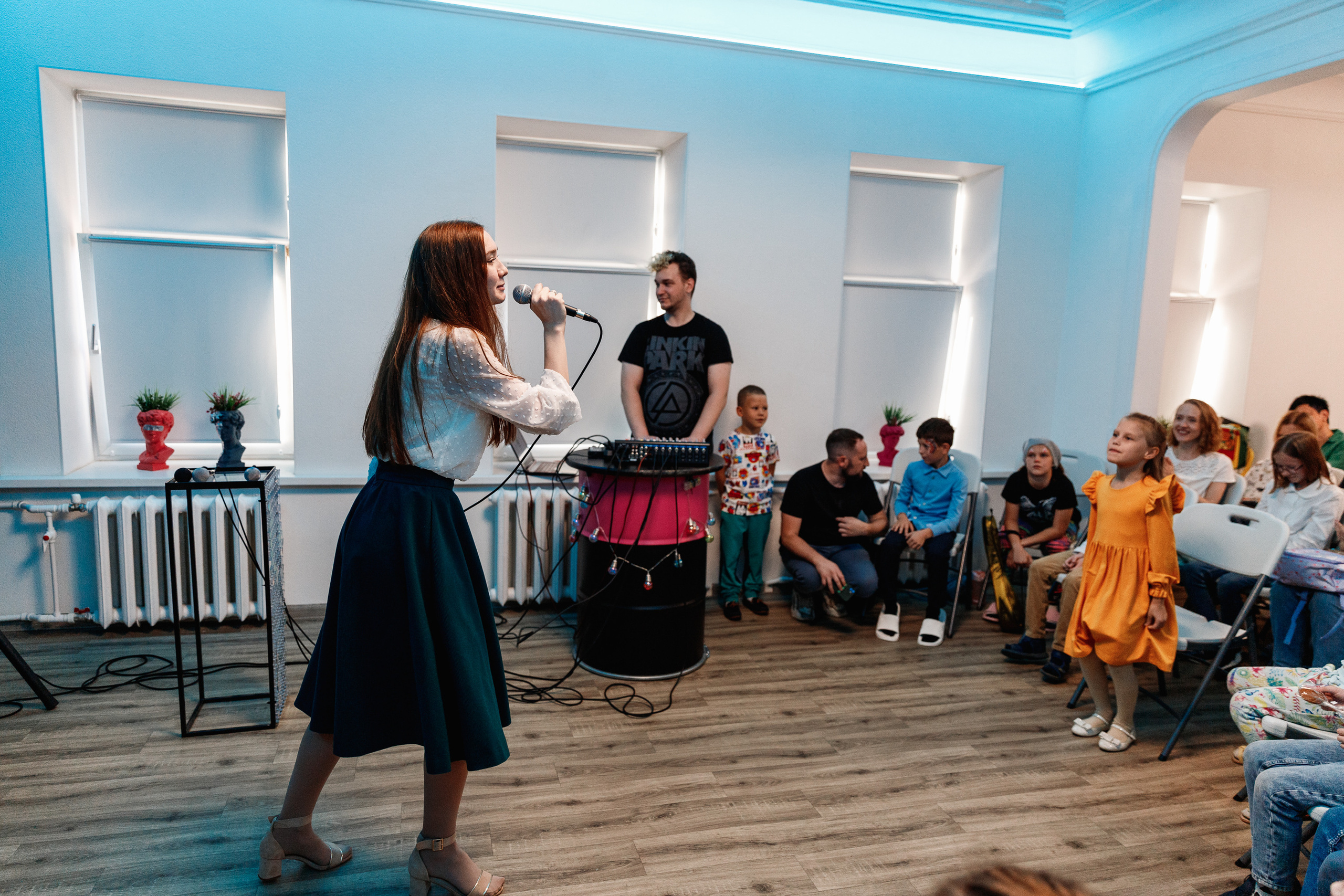 Открытый урок в музыкальной школе «Синий Соловей». Фотограф Захваткин Роман