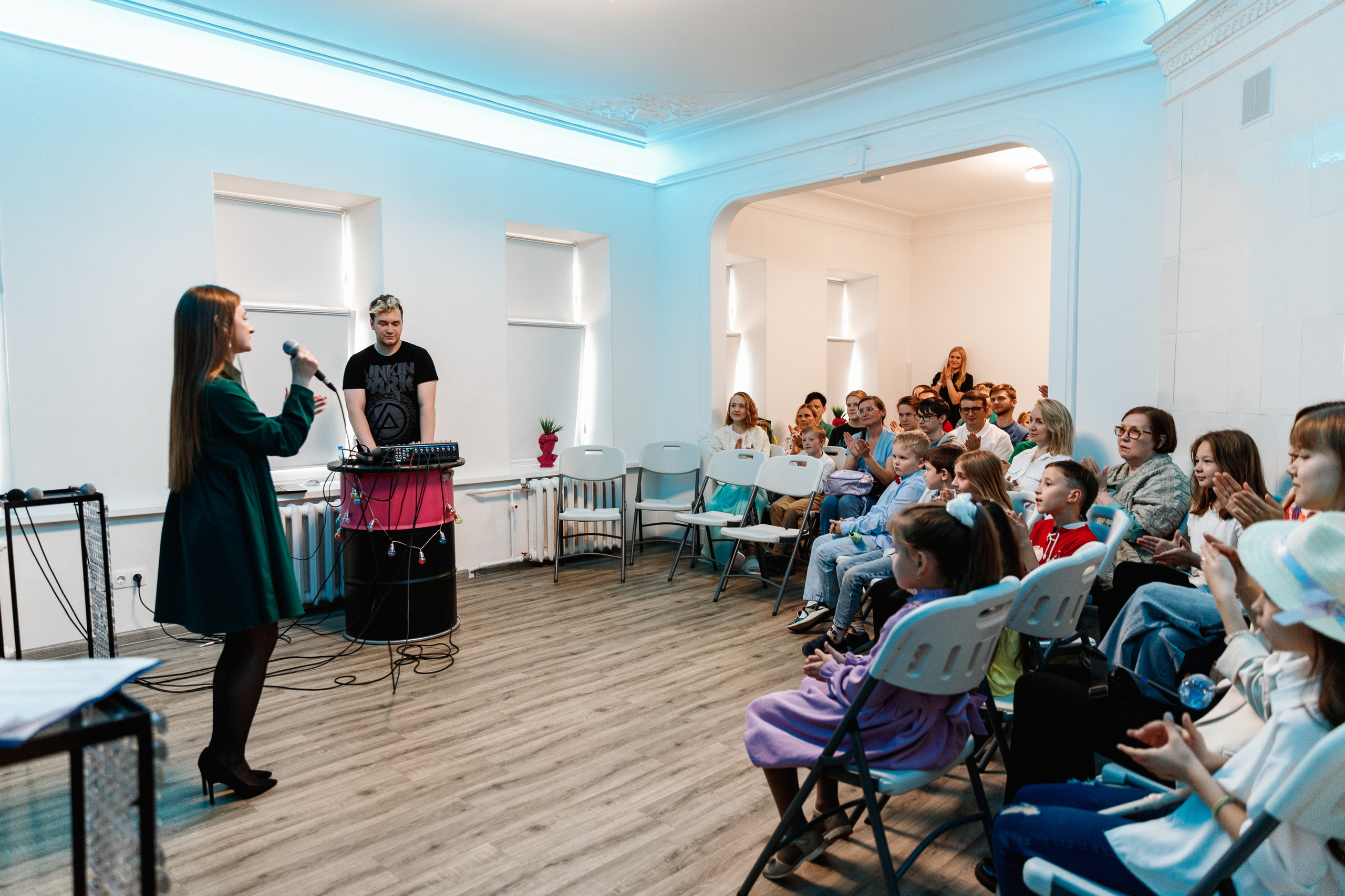 Открытый урок в музыкальной школе «Синий Соловей». Фотограф Захваткин Роман