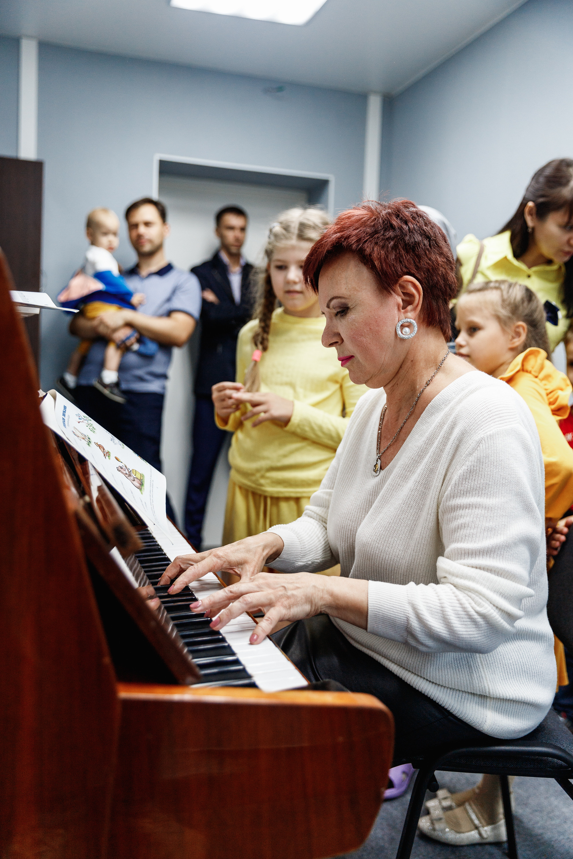 Открытый урок в музыкальной школе «Синий Соловей». Фотограф Захваткин Роман