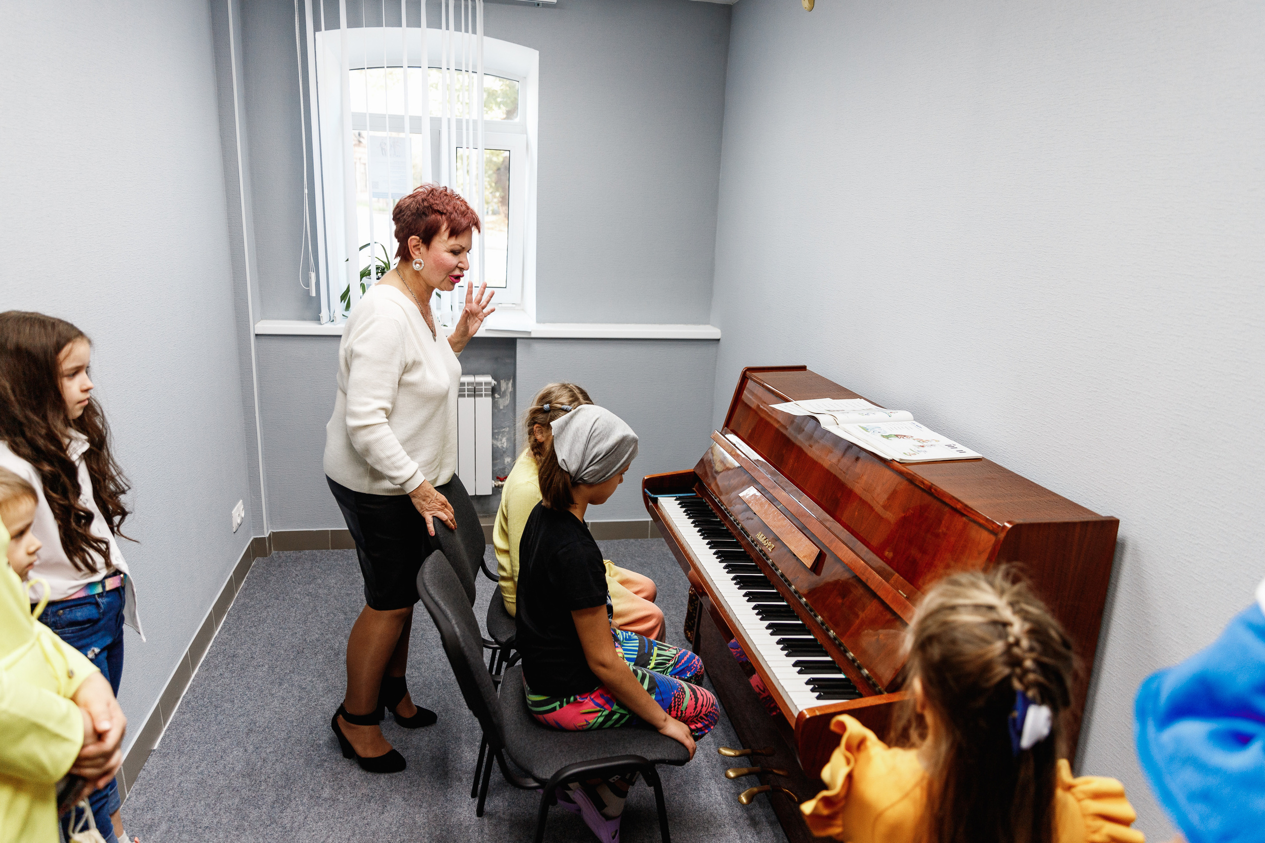 Открытый урок в музыкальной школе «Синий Соловей». Фотограф Захваткин Роман