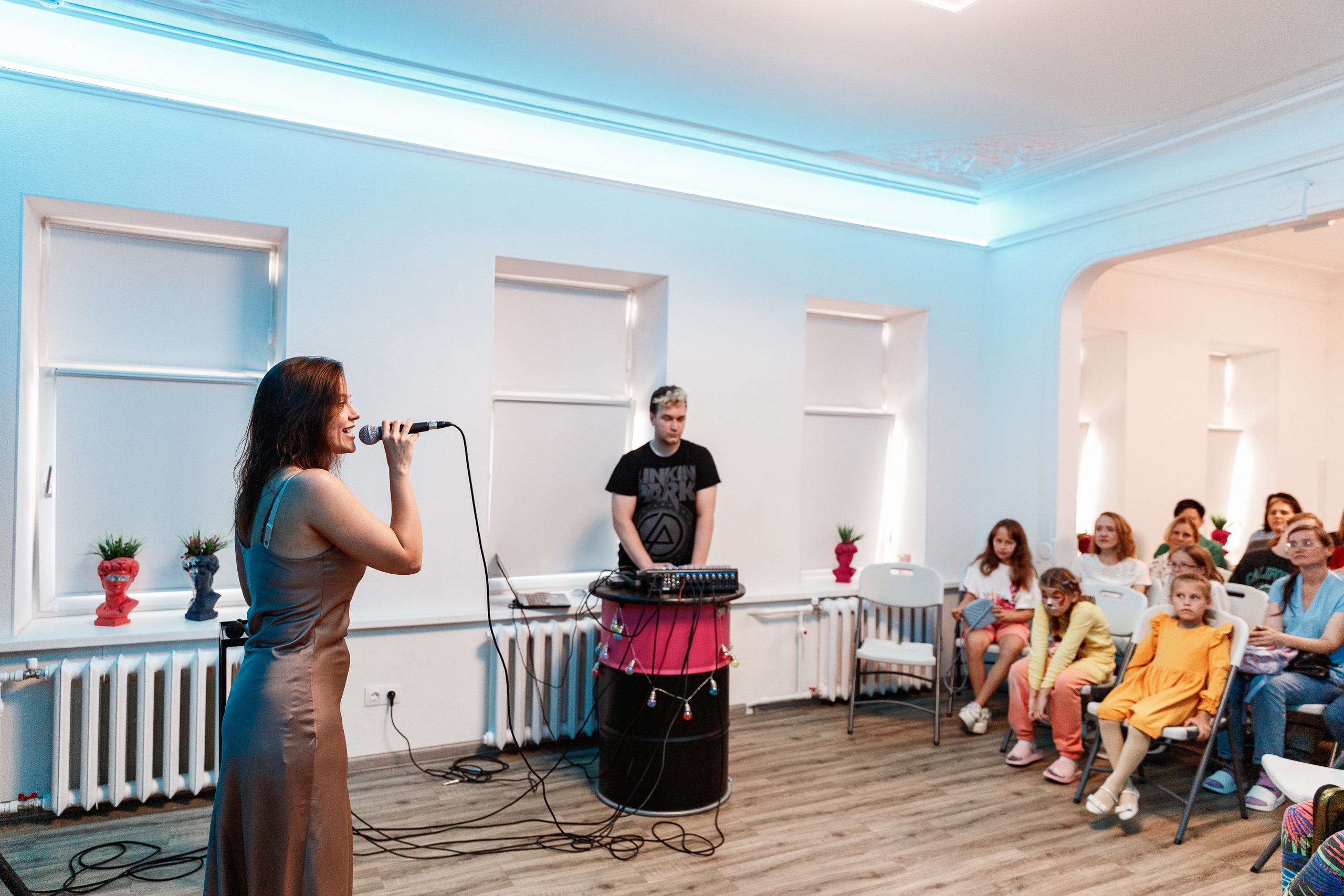 Открытый урок в музыкальной школе «Синий Соловей». Фотограф Захваткин Роман