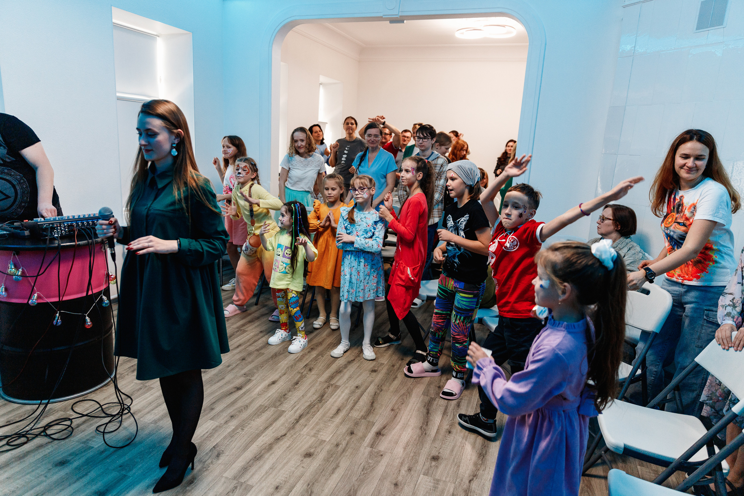 Открытый урок в музыкальной школе «Синий Соловей». Фотограф Захваткин Роман