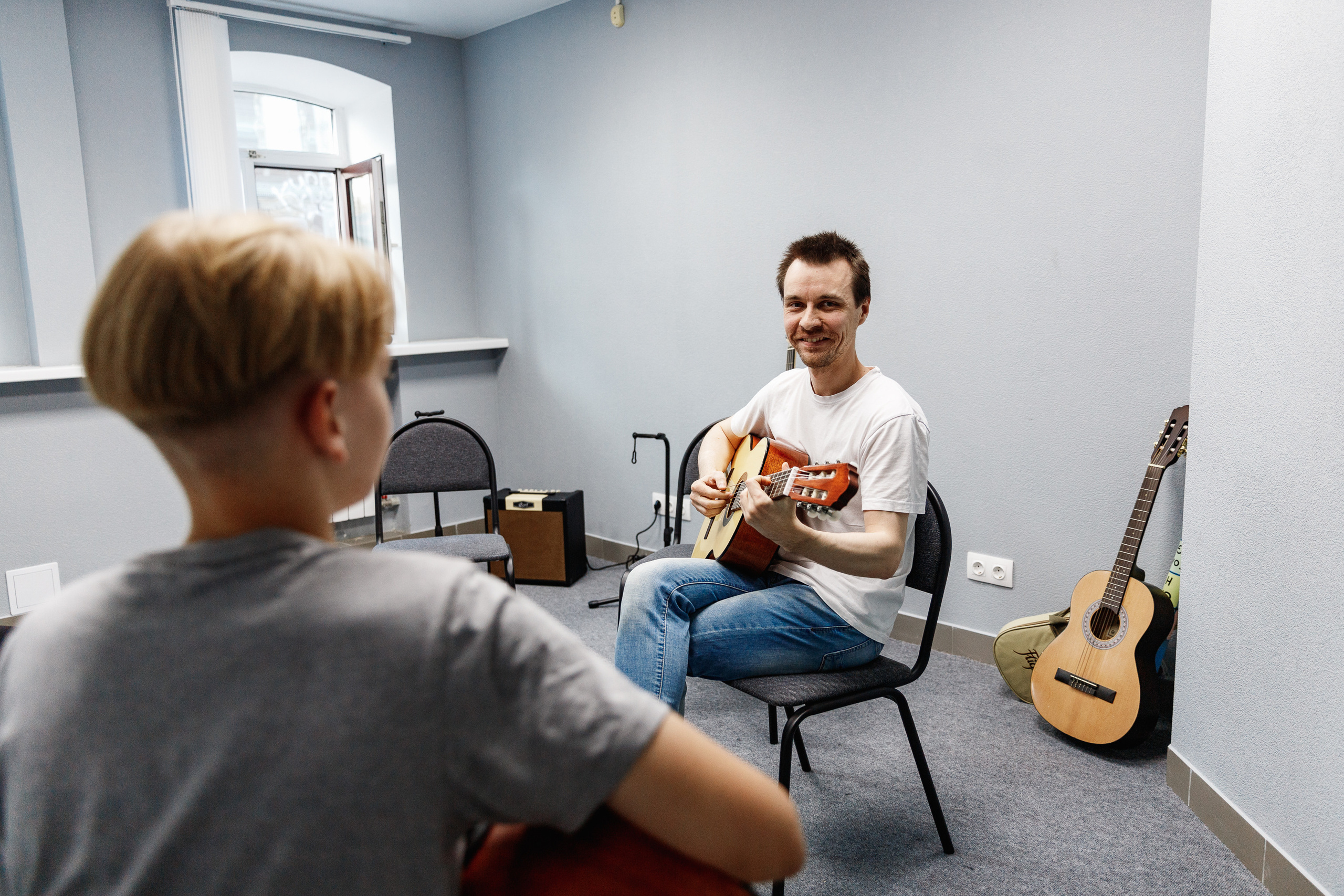 Открытый урок в музыкальной школе «Синий Соловей». Фотограф Захваткин Роман
