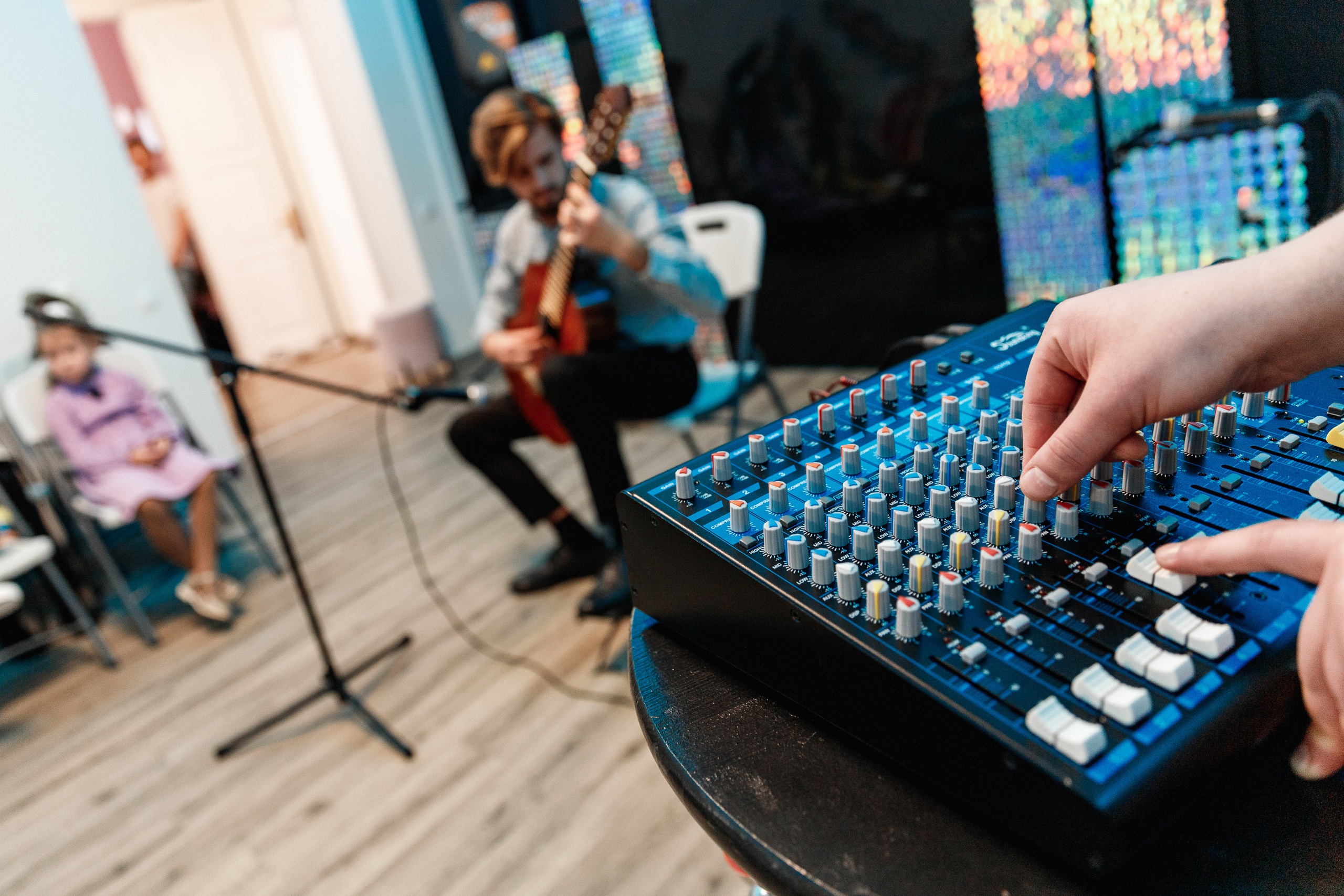 Открытый урок в музыкальной школе «Синий Соловей». Фотограф Захваткин Роман