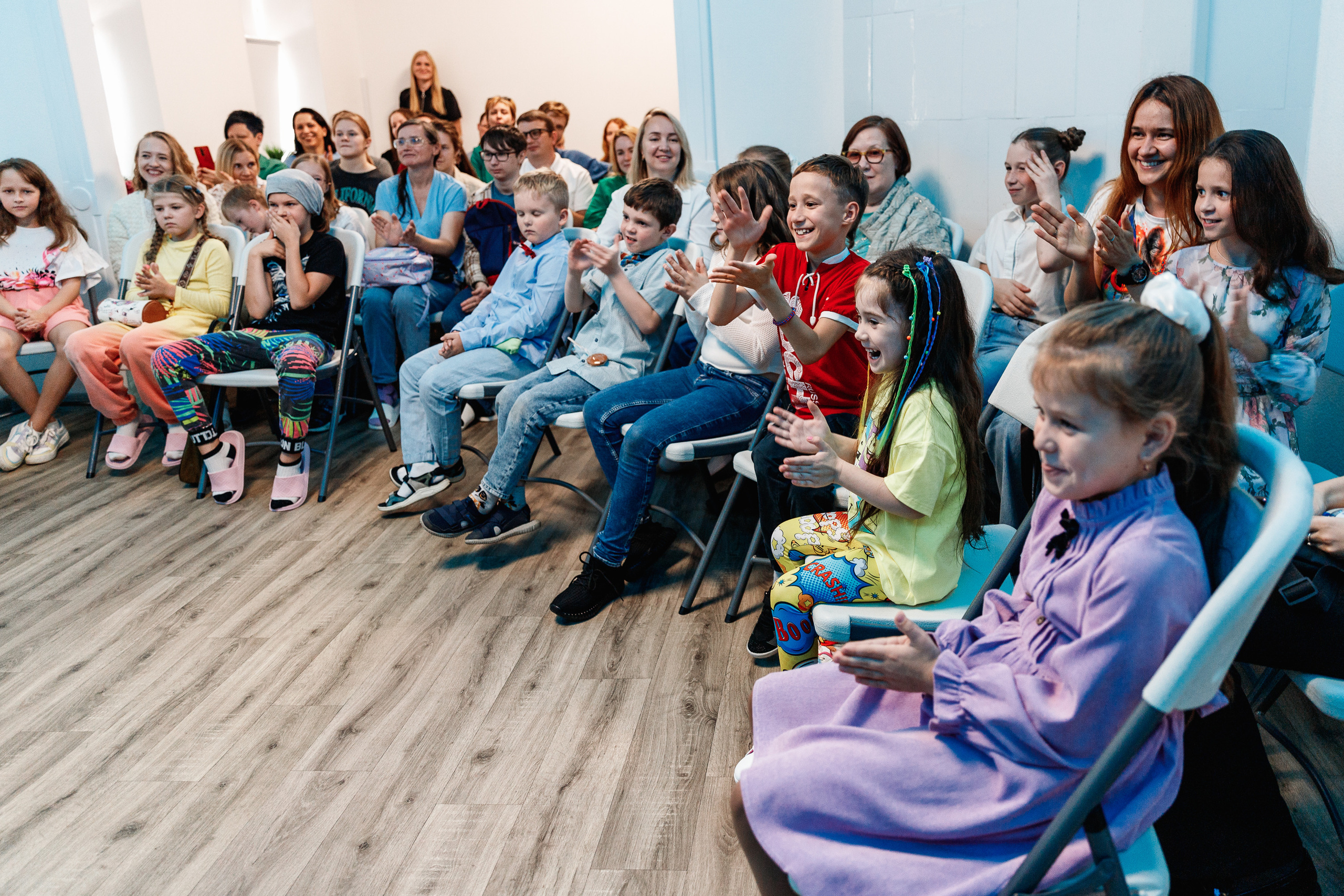 Открытый урок в музыкальной школе «Синий Соловей». Фотограф Захваткин Роман
