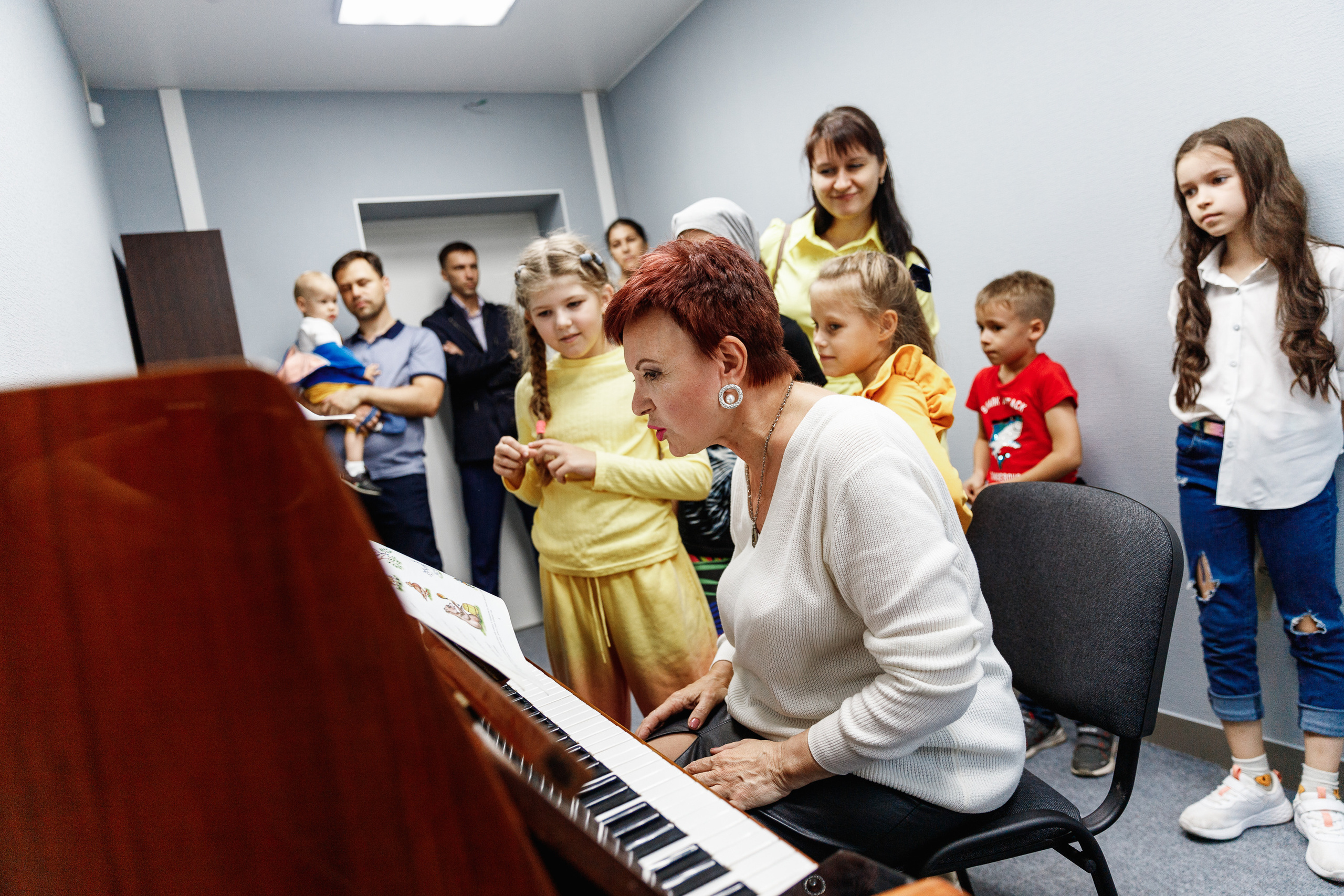 Открытый урок в музыкальной школе «Синий Соловей». Фотограф Захваткин Роман