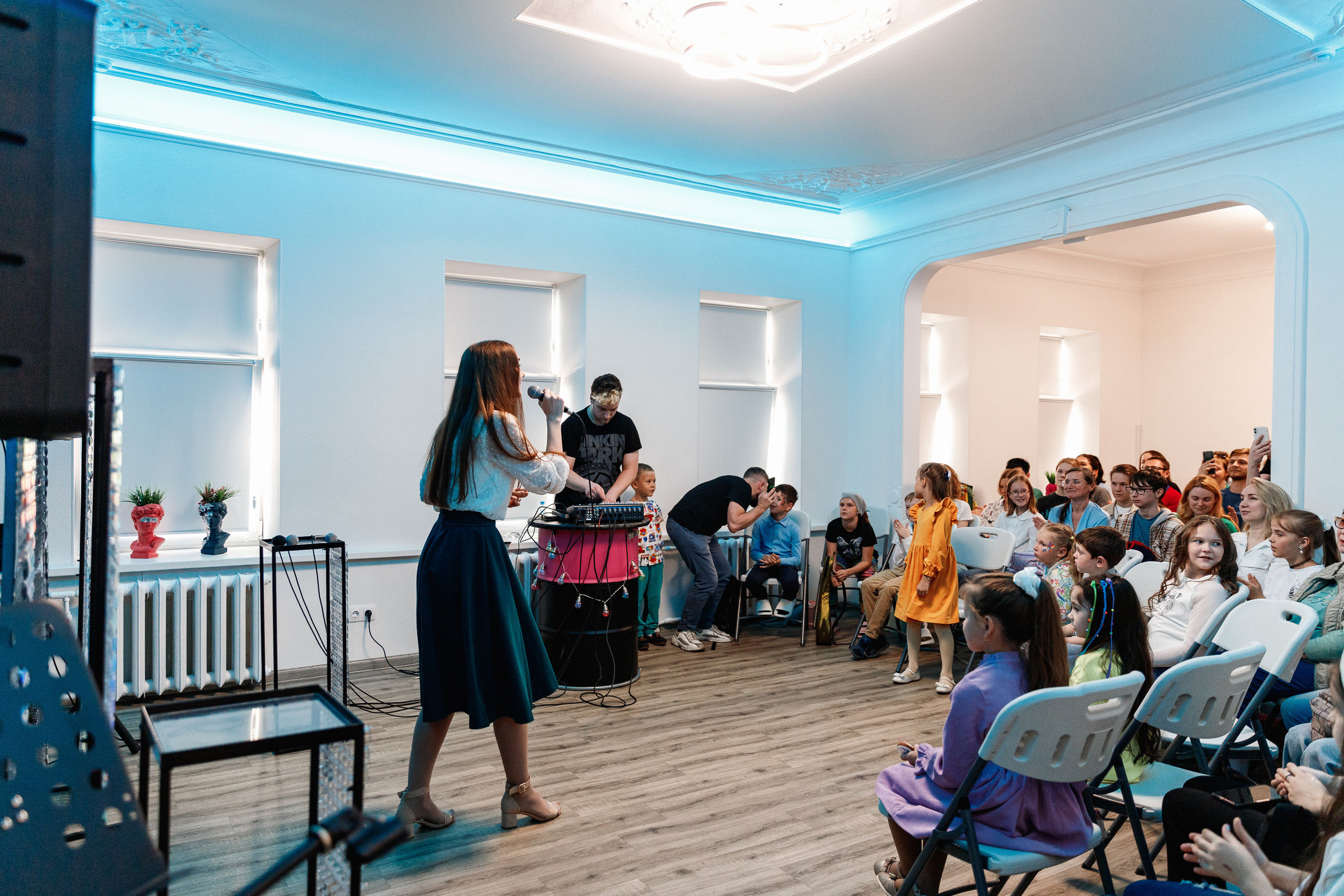 Открытый урок в музыкальной школе «Синий Соловей». Фотограф Захваткин Роман