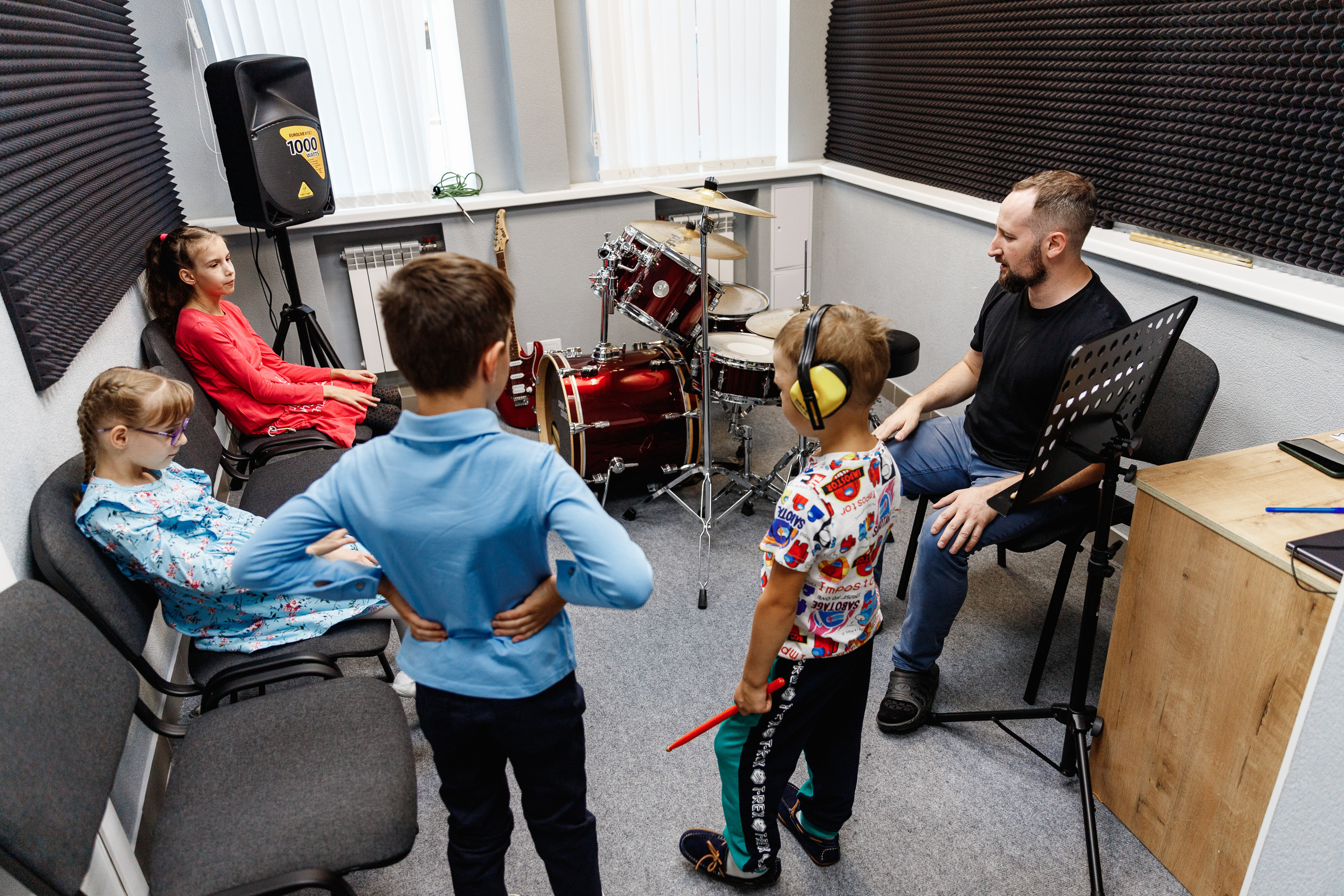 Открытый урок в музыкальной школе «Синий Соловей». Фотограф Захваткин Роман
