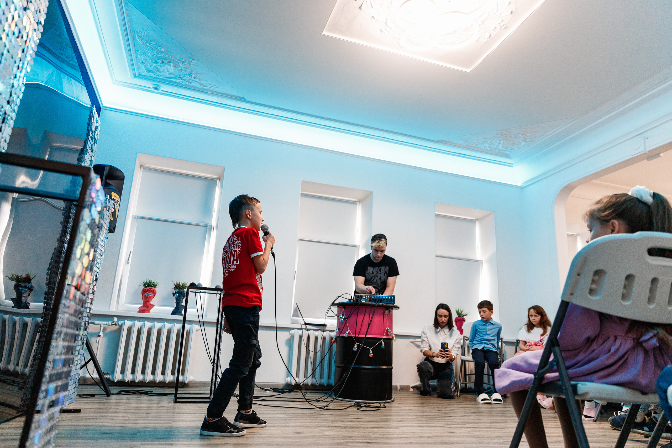 Открытый урок в музыкальной школе «Синий Соловей». Фотограф Захваткин Роман