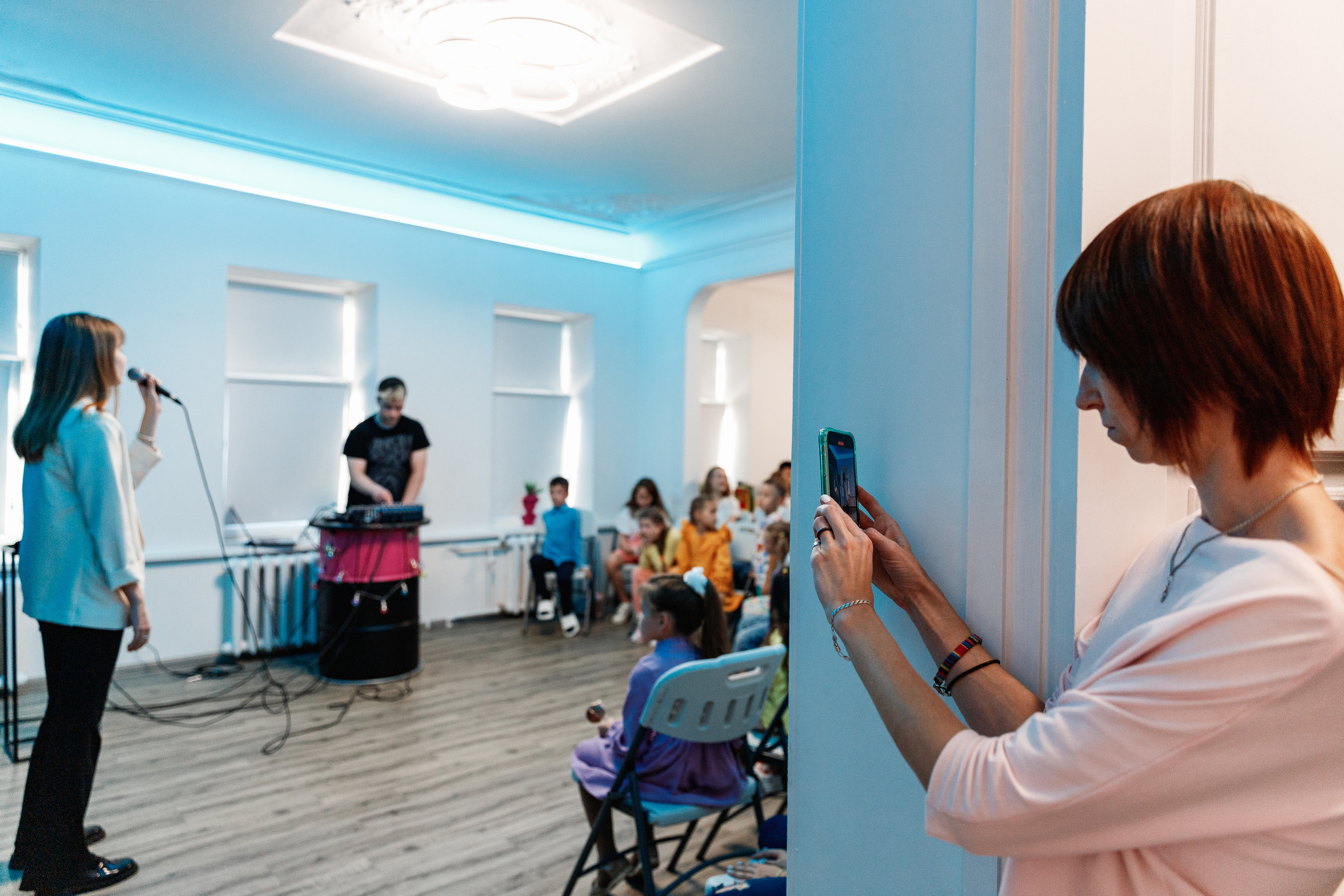 Открытый урок в музыкальной школе «Синий Соловей». Фотограф Захваткин Роман