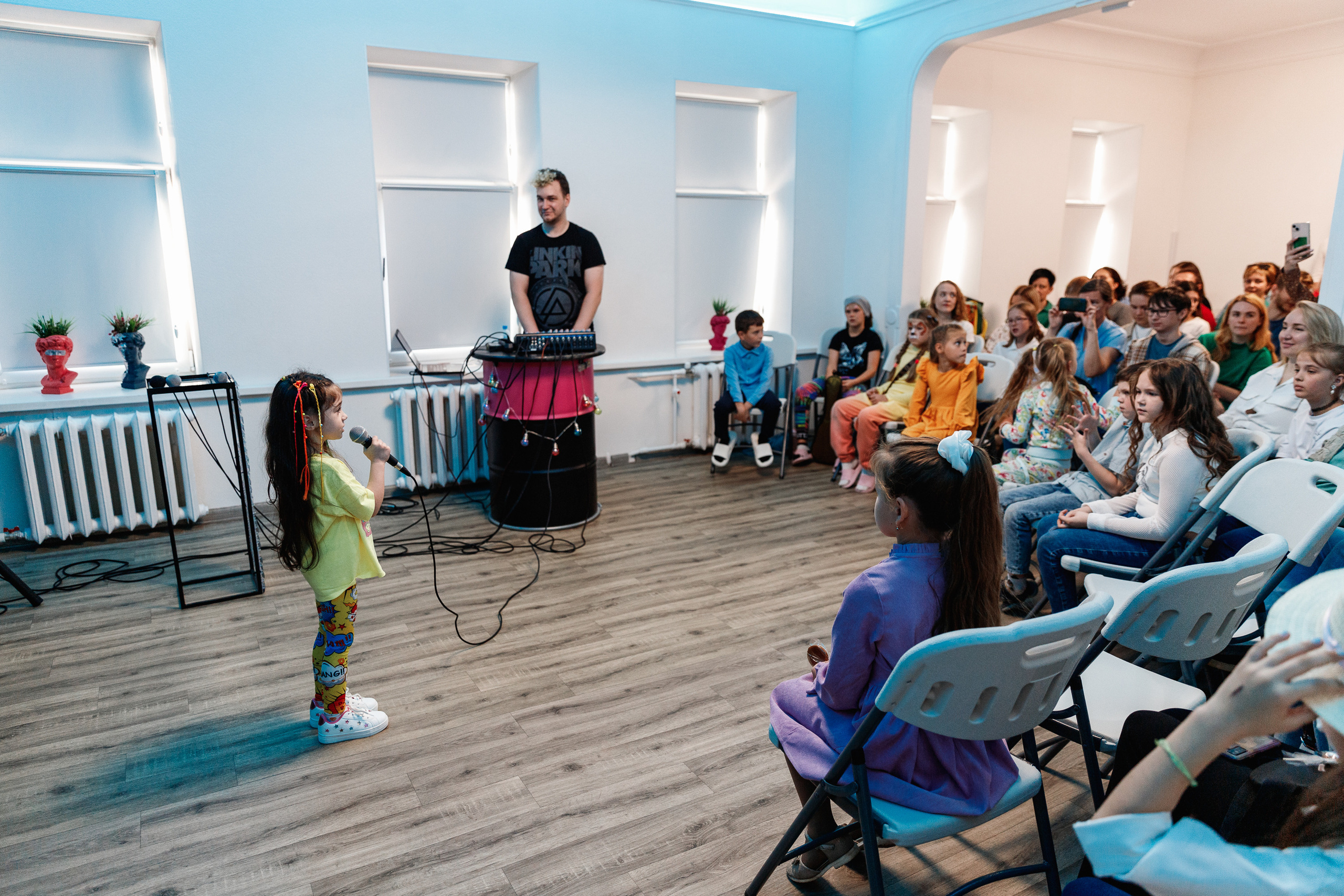Открытый урок в музыкальной школе «Синий Соловей». Фотограф Захваткин Роман