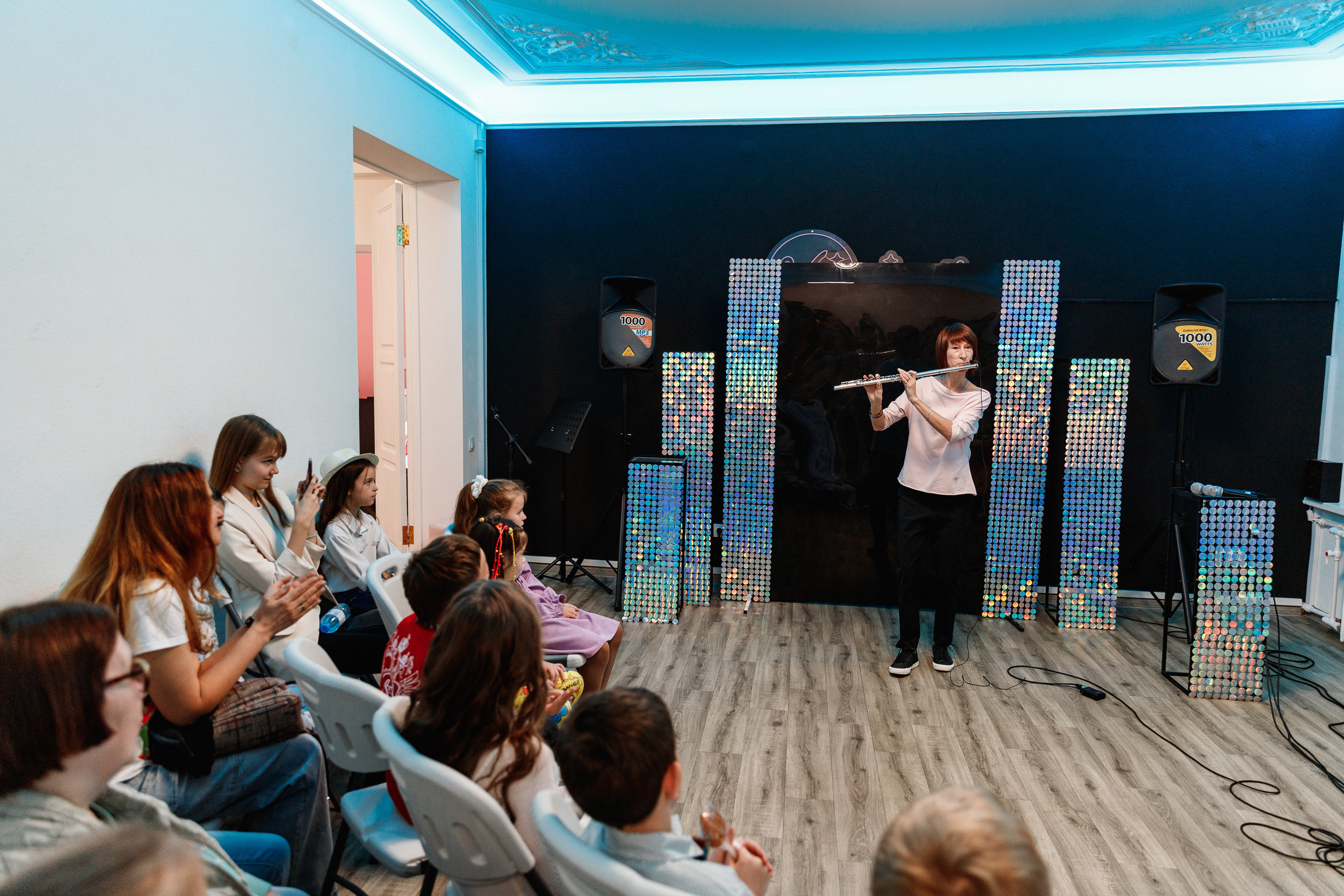 Открытый урок в музыкальной школе «Синий Соловей». Фотограф Захваткин Роман