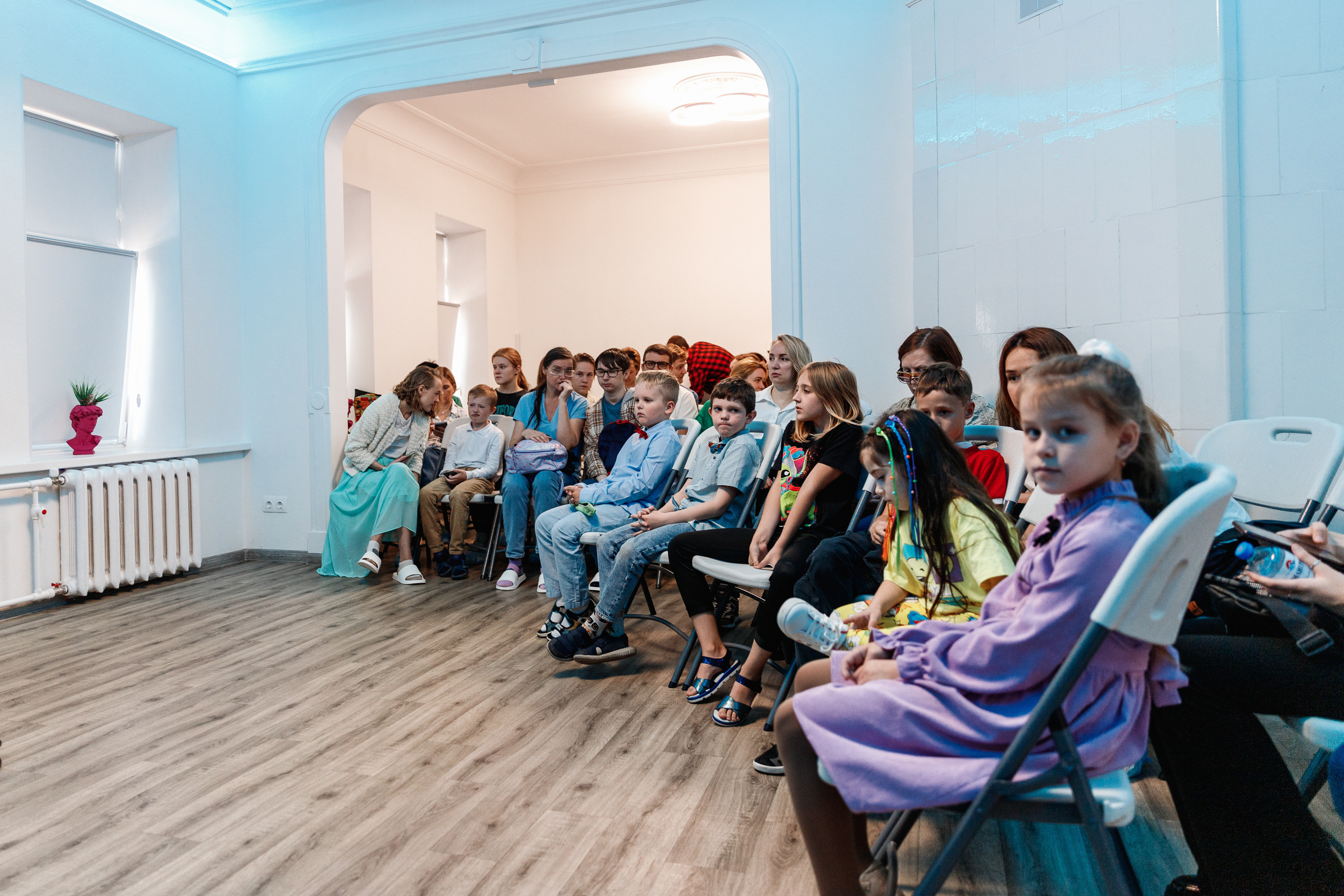 Открытый урок в музыкальной школе «Синий Соловей». Фотограф Захваткин Роман