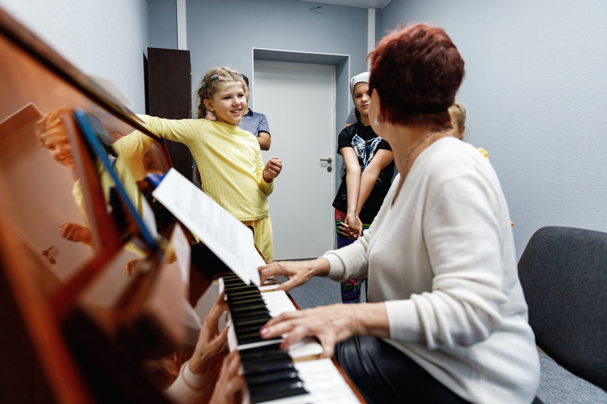 Открытый урок в музыкальной школе «Синий Соловей». Фотограф Захваткин Роман