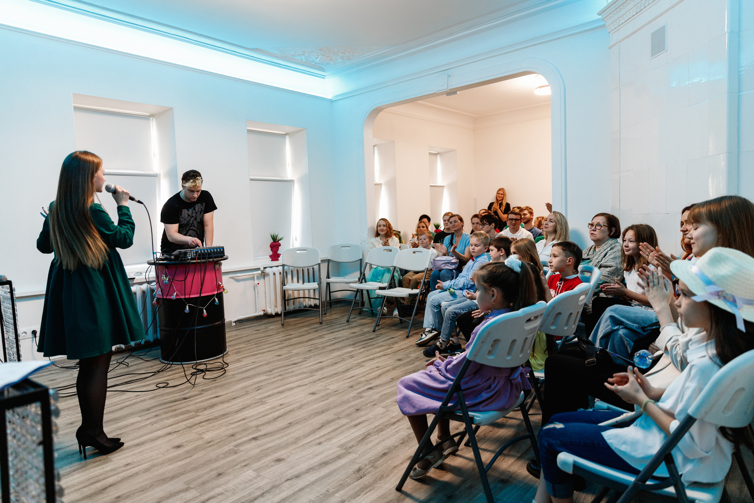 Открытый урок в музыкальной школе «Синий Соловей». Фотограф Захваткин Роман