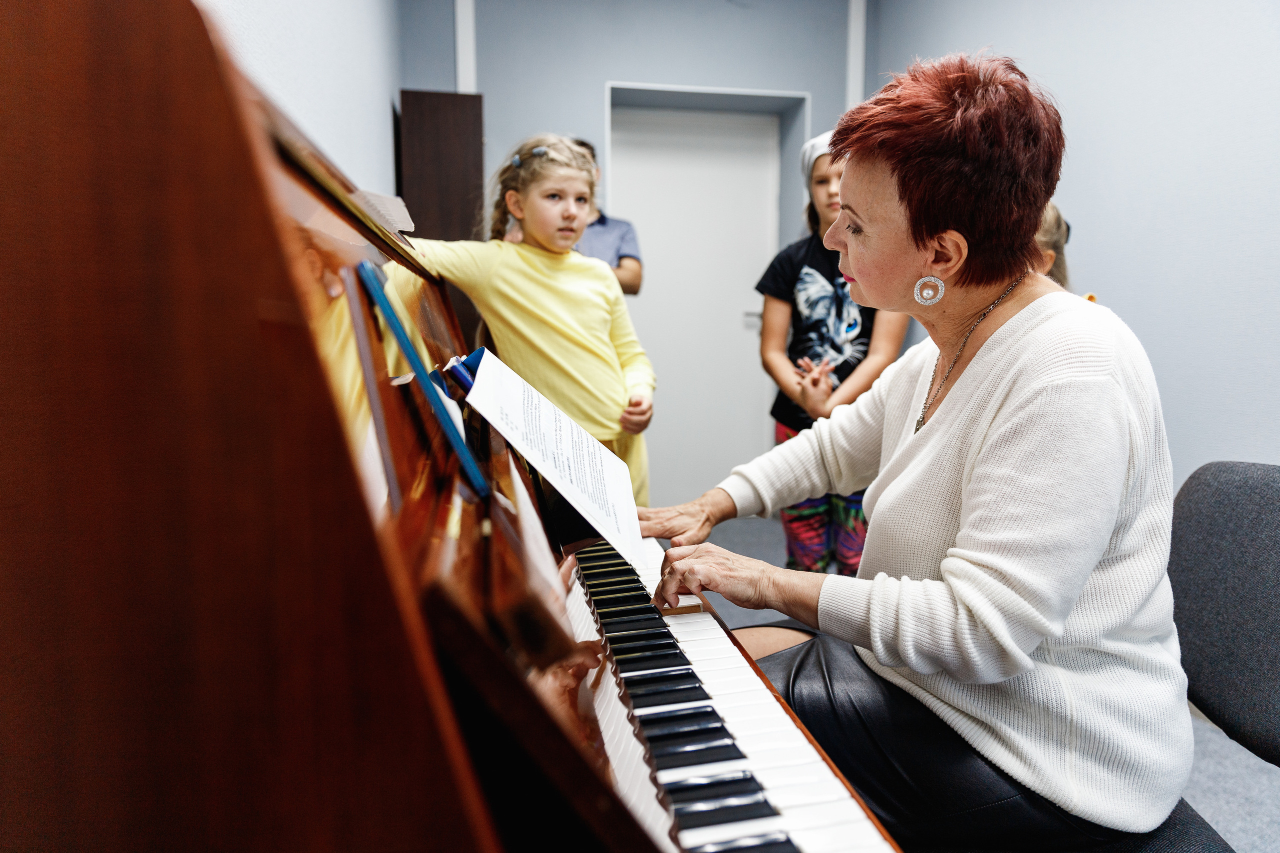 Открытый урок в музыкальной школе «Синий Соловей». Фотограф Захваткин Роман