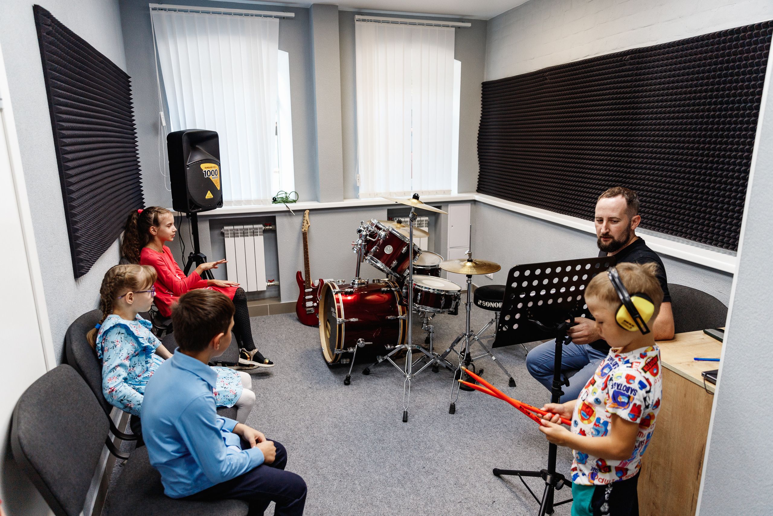 Открытый урок в музыкальной школе «Синий Соловей». Фотограф Захваткин Роман