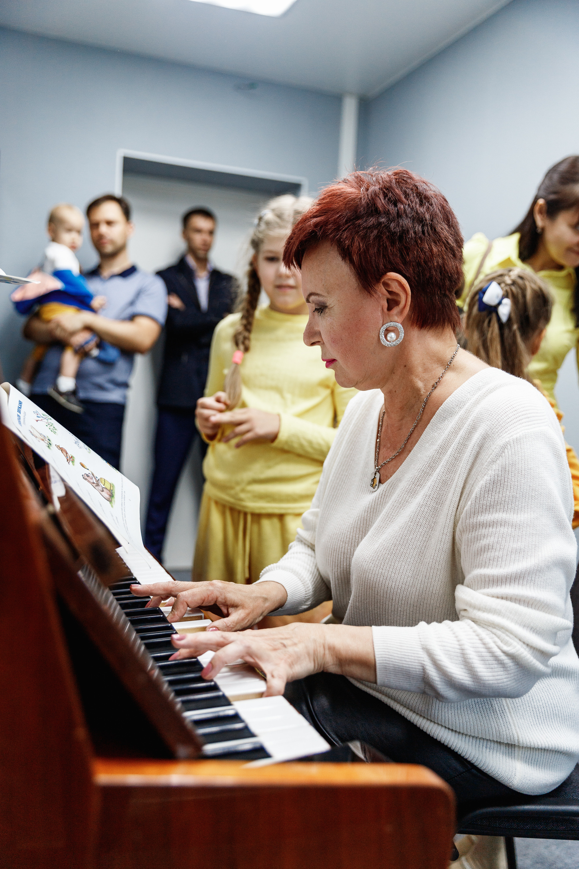 Открытый урок в музыкальной школе «Синий Соловей». Фотограф Захваткин Роман