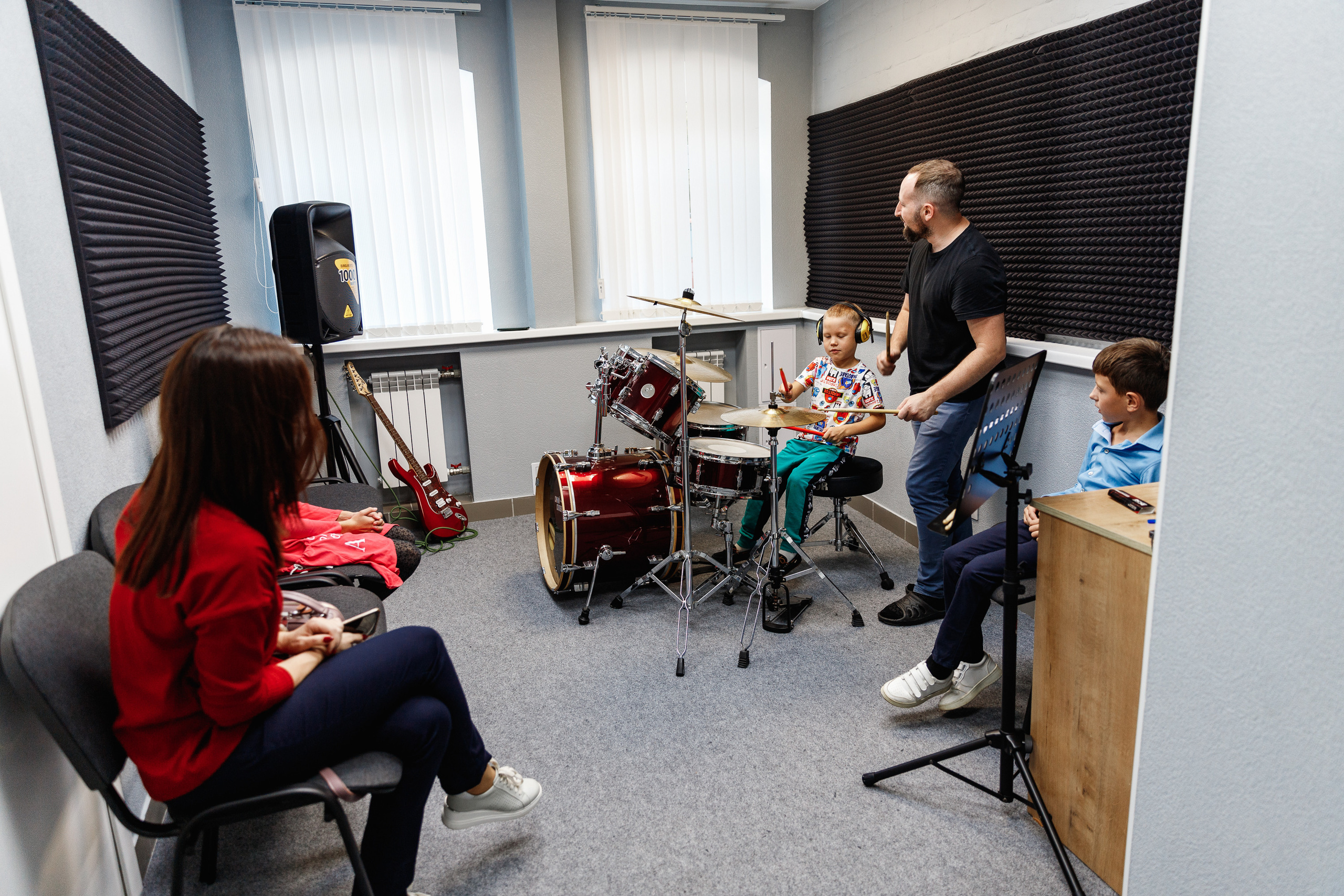 Открытый урок в музыкальной школе «Синий Соловей». Фотограф Захваткин Роман