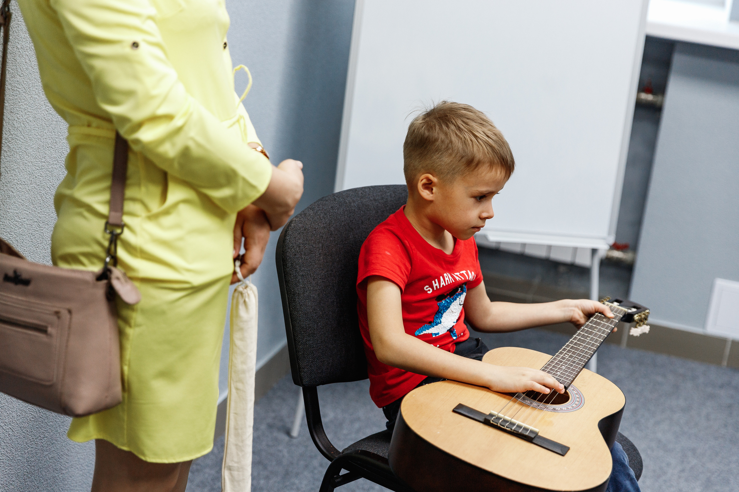 Открытый урок в музыкальной школе «Синий Соловей». Фотограф Захваткин Роман