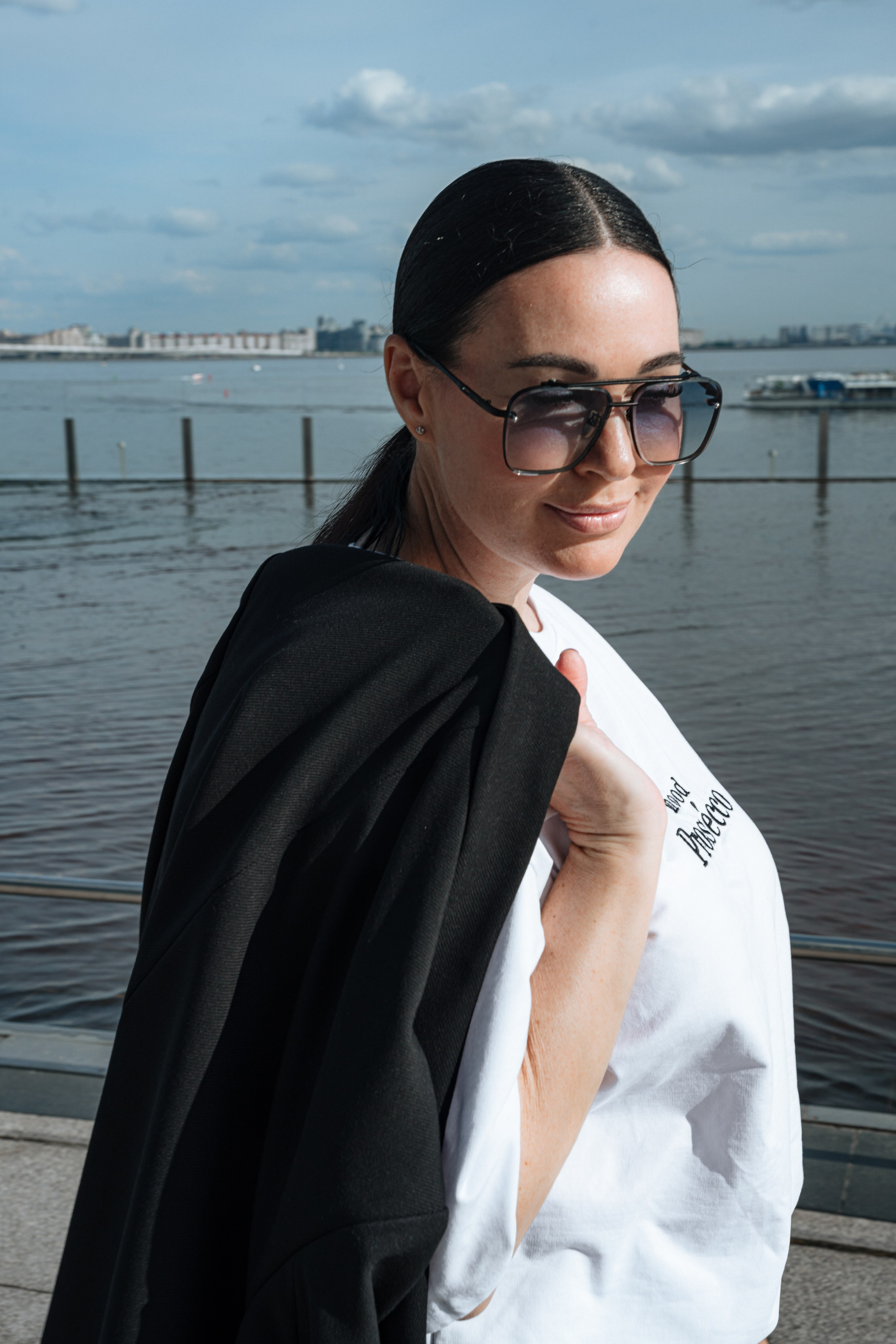 Елена. Лахта центр. Портретный фотограф в Санкт-Петербурге Дмитриева Наталия