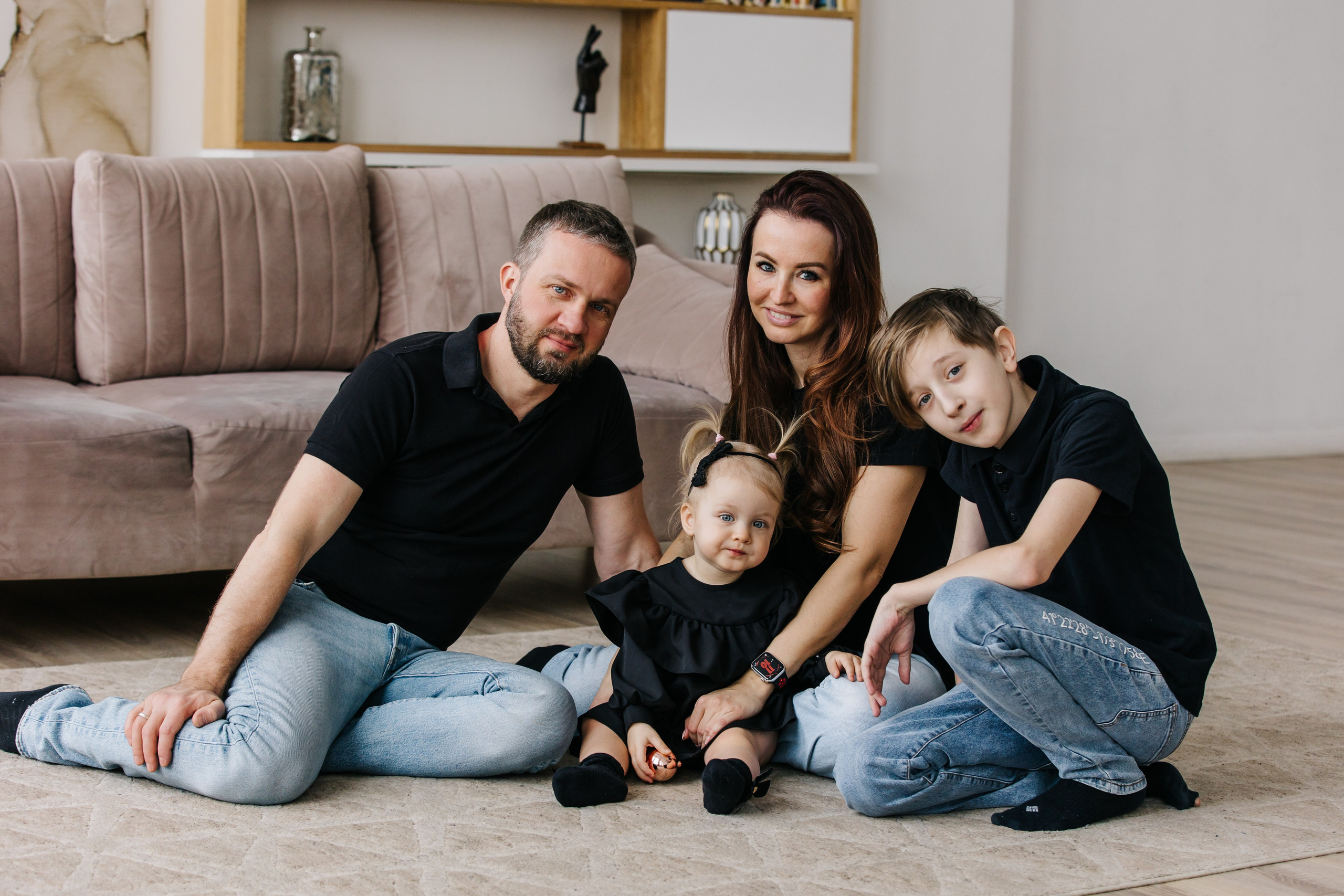 Настя, Леша, Андрей и Милана. Фотограф Харитонова Наталья