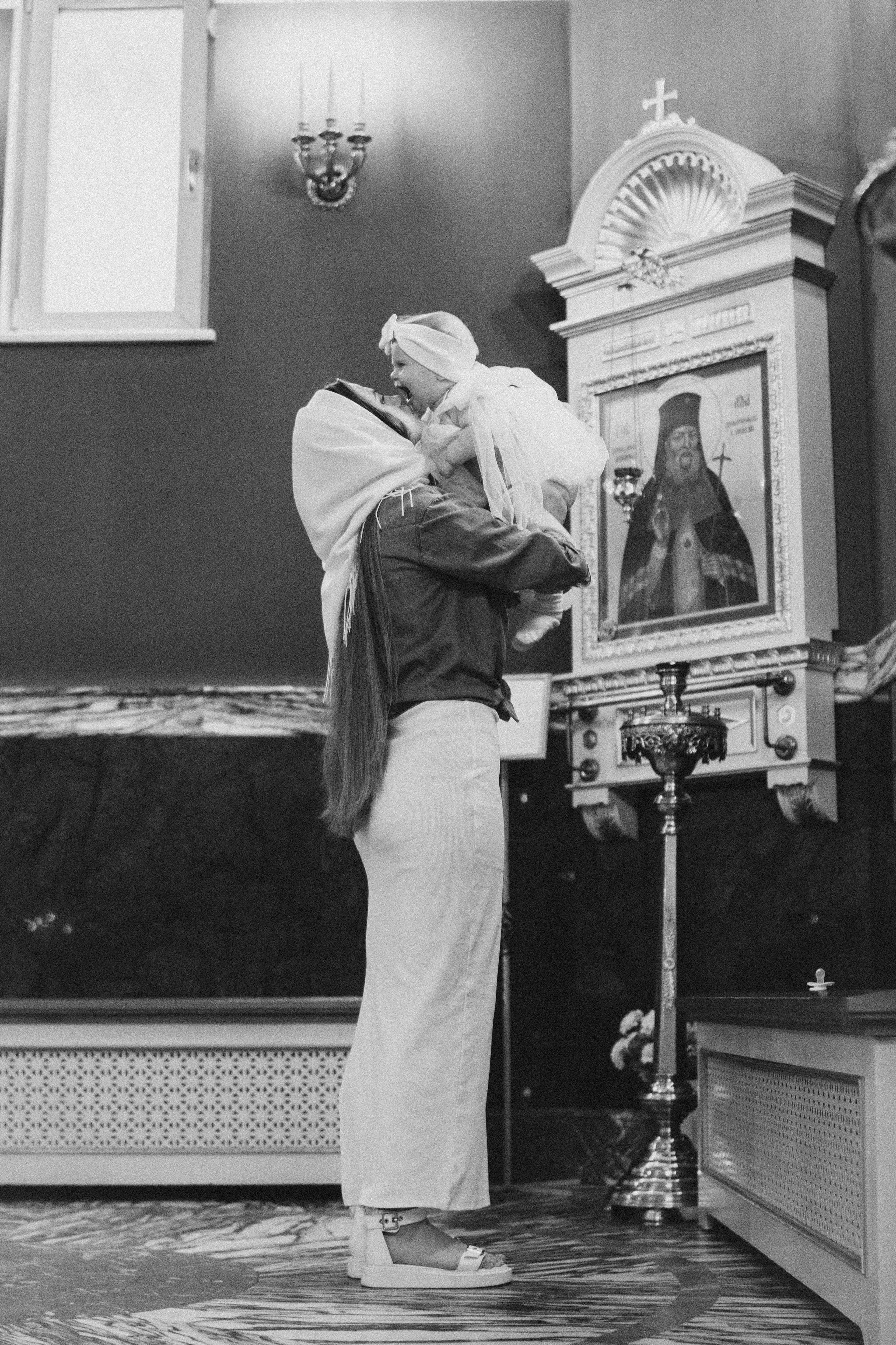 Съёмка Таинства Крещения. Семейный фотограф и видеограф Алёна Ким