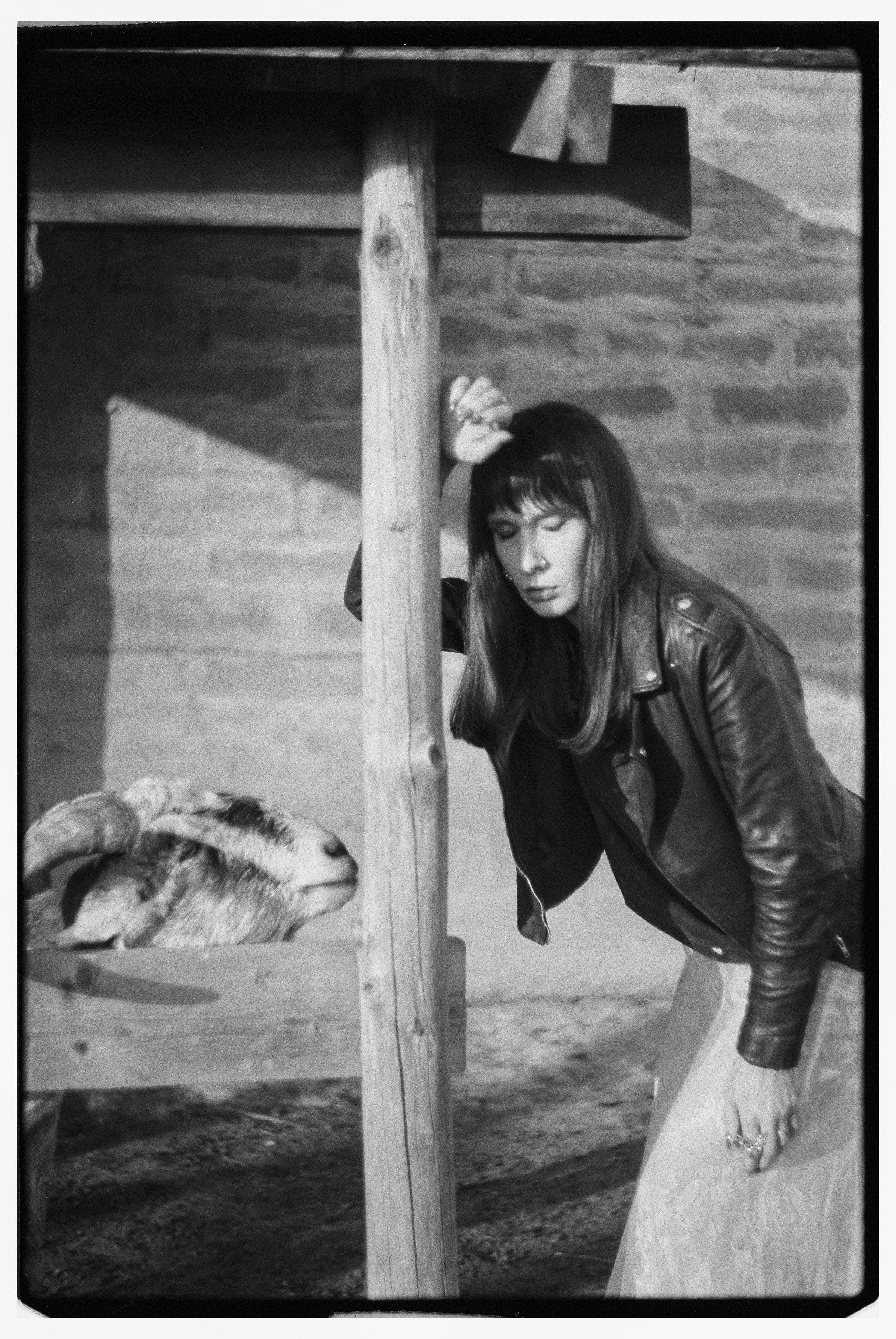 Портретная фотосессия на плёнку 35 мм на ферме в Санкт-Петербурге. Светлана Гопанюк. Портретный фотограф. Санкт-Петербург. СПб