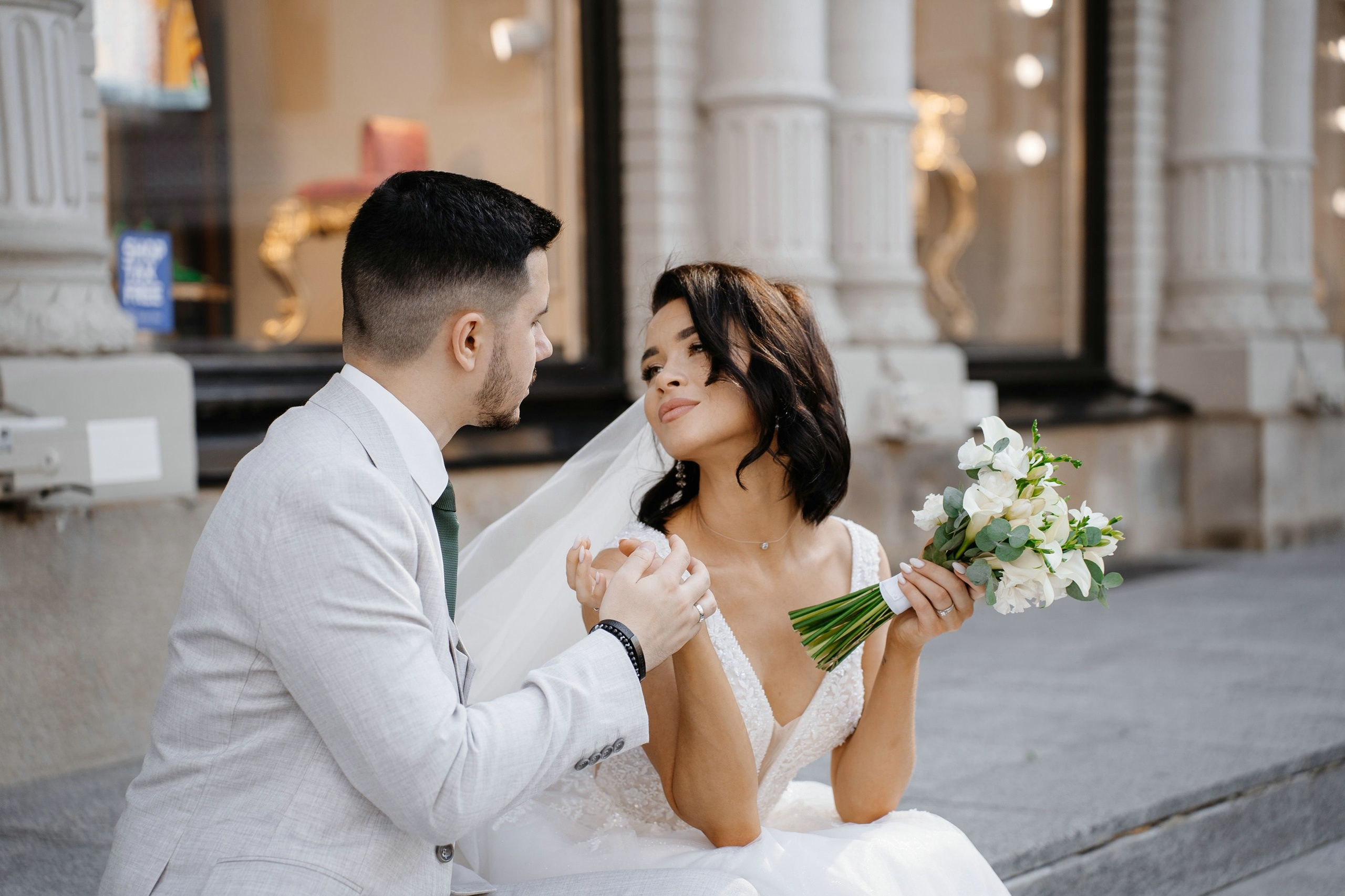 Регистрация брака в особняке Спиридонова. Свадебный и семейный фотограф в Москве Светлана Зоткина