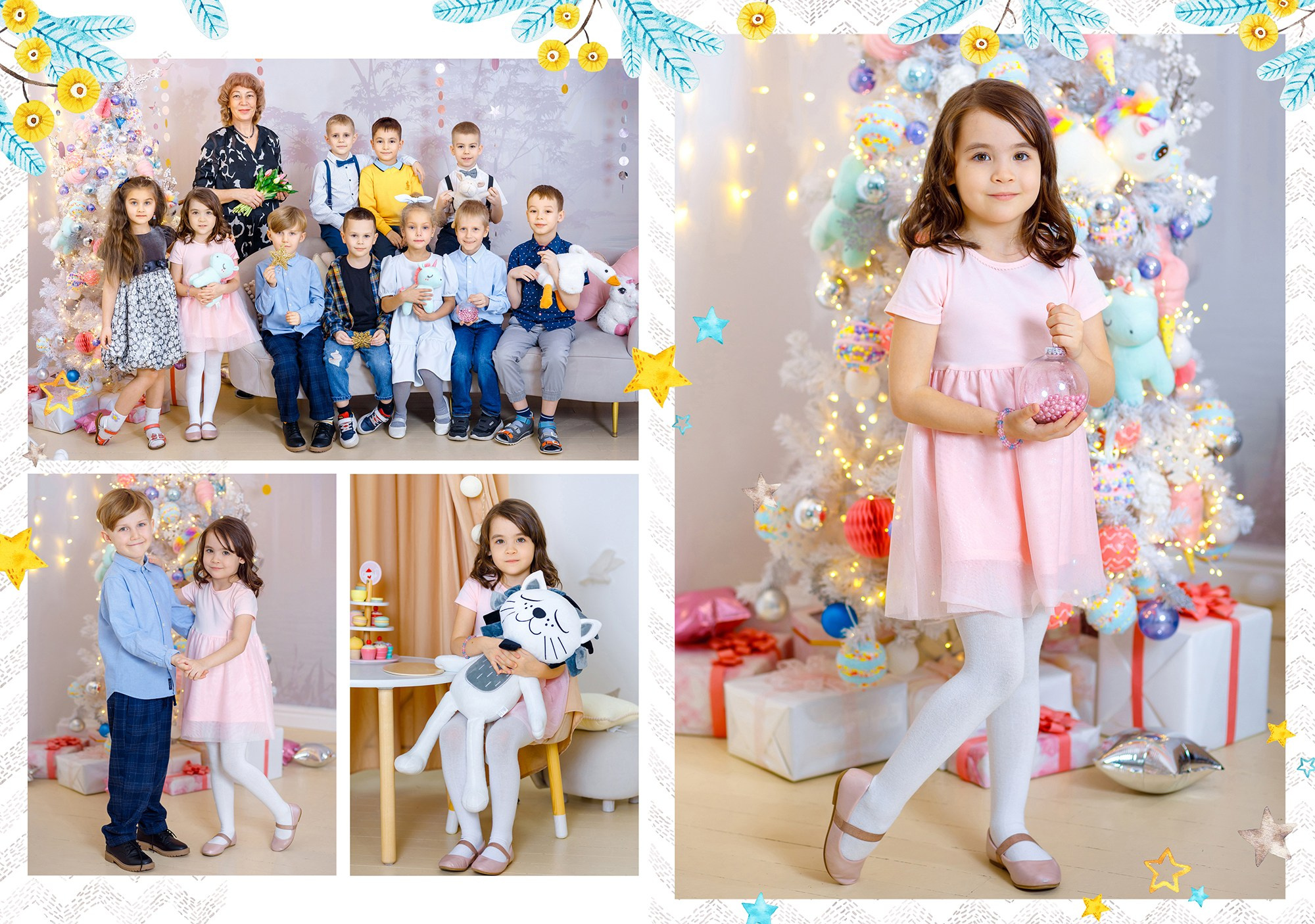 Альбом в фотостудии. Выпускные альбомы в школе и детском саду