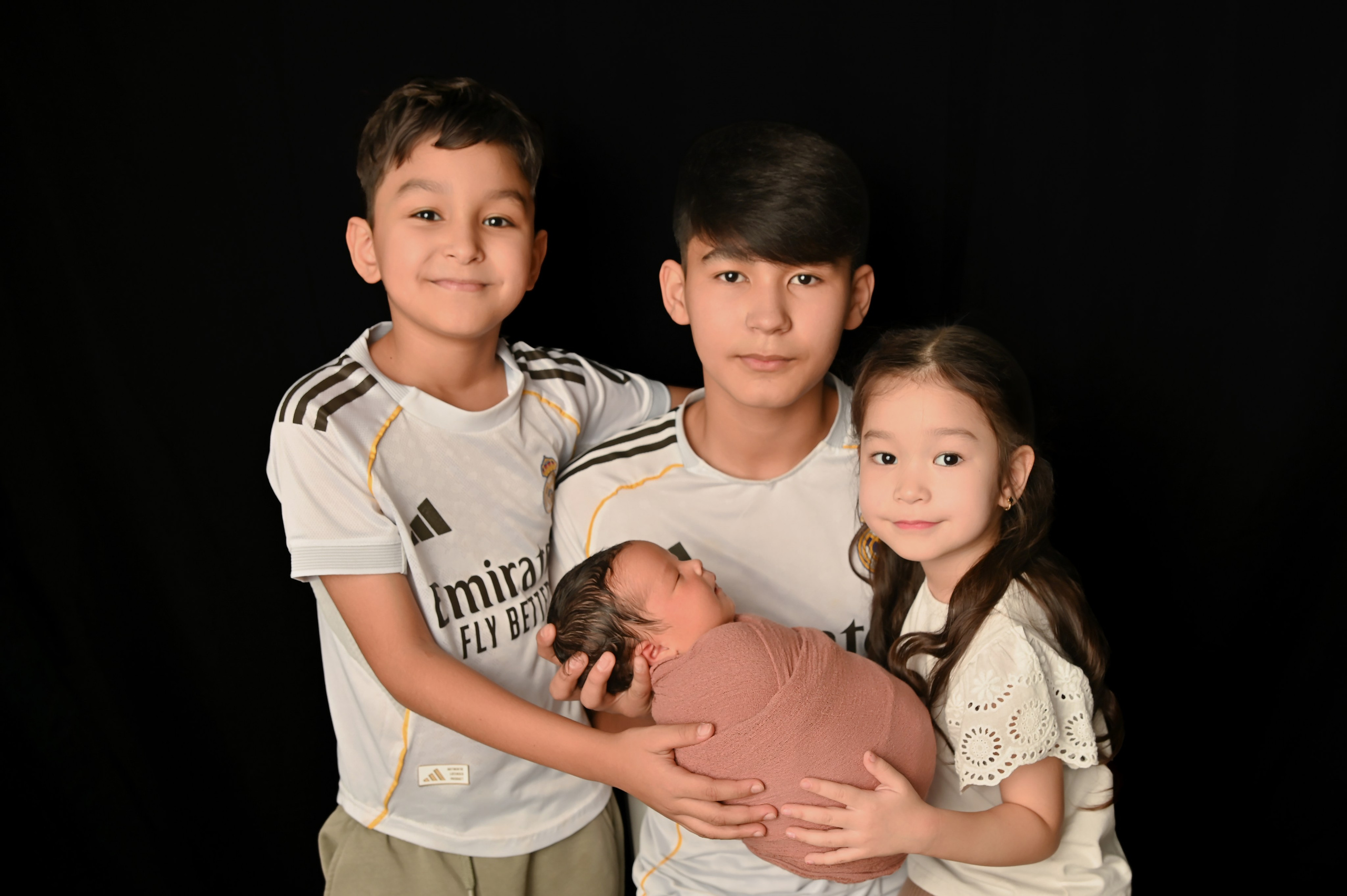 Альбина ньюборн 9 дней. Фотограф Новорожденных и семейный Элла Огай г. Сатпаев